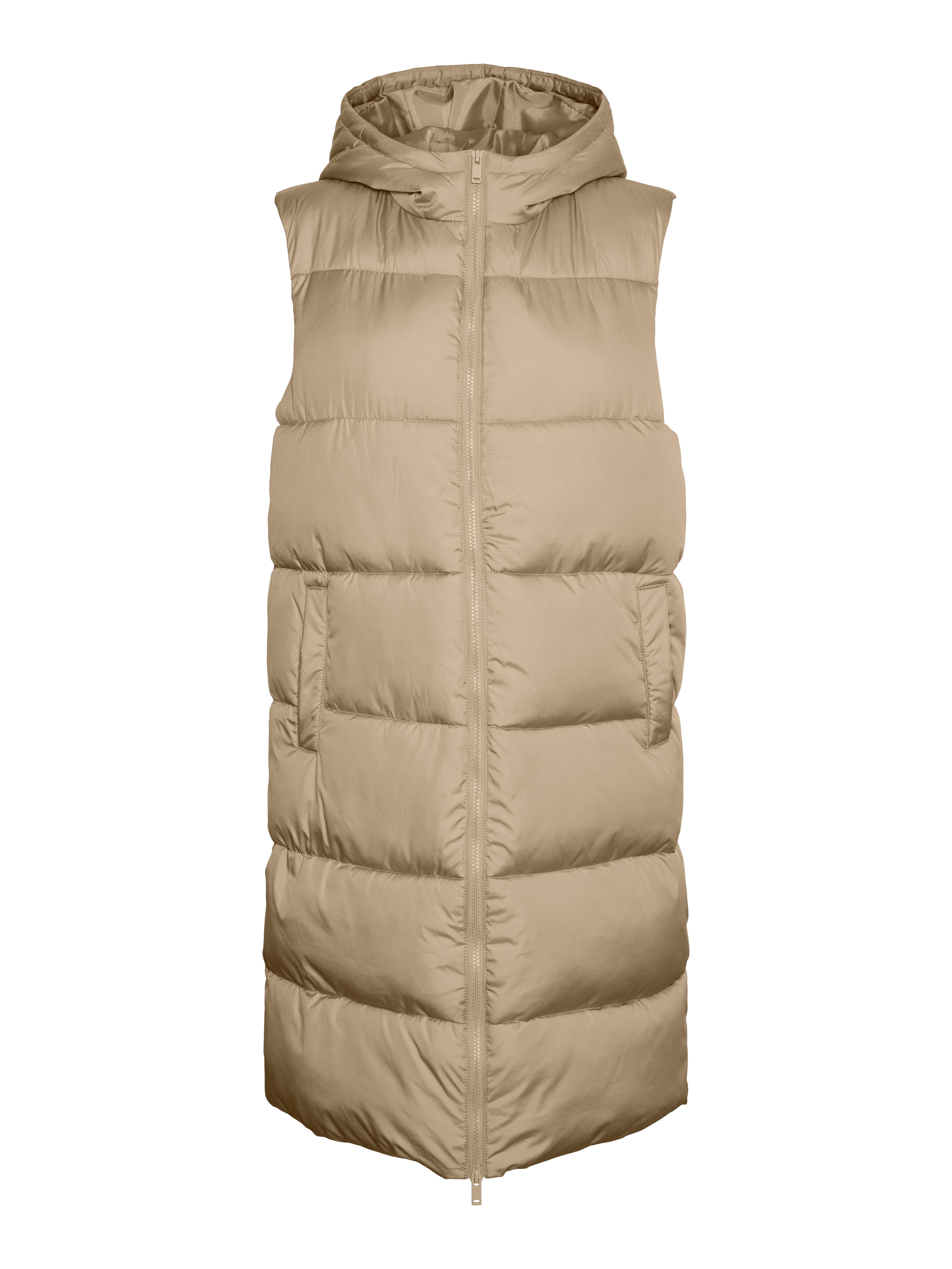 pieces Bodywarmer PCBEE NEW LONG PUFFER VEST NOOS BC