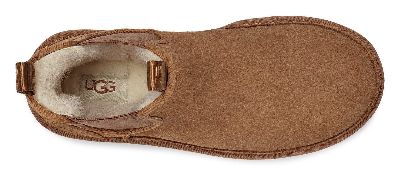 UGG Chelsea-boots NEUMEL PLATFORM CHELSEA plateau laarzen, winterlaarzen met praktische aantrek lussen