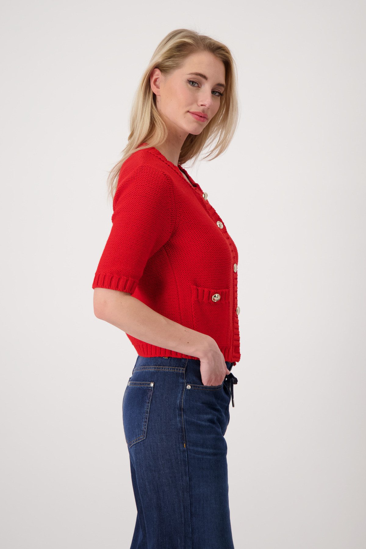 Monari Vest met korte mouwen