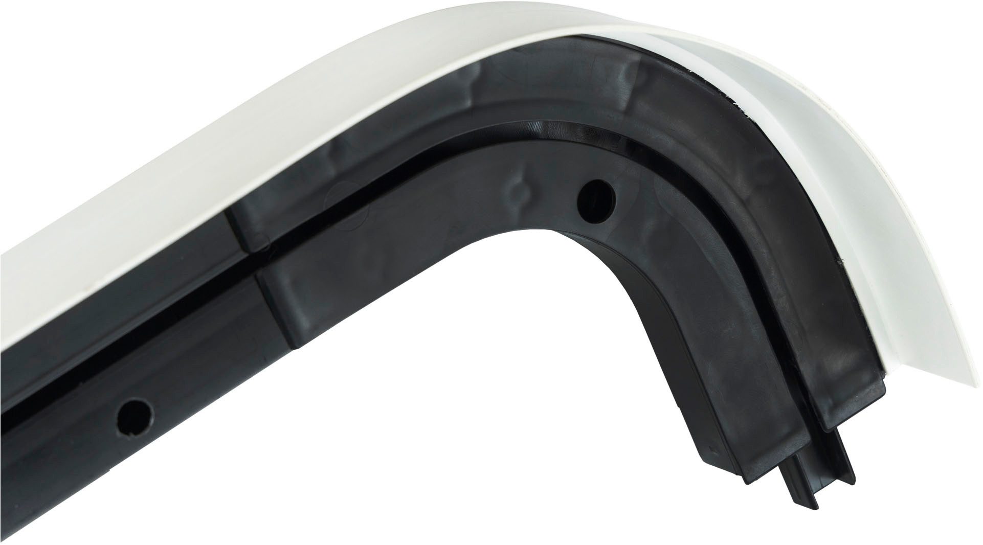 SN DECO GROUP Gordijnrail SH1 met rand 7,5 cm (1 stuk)