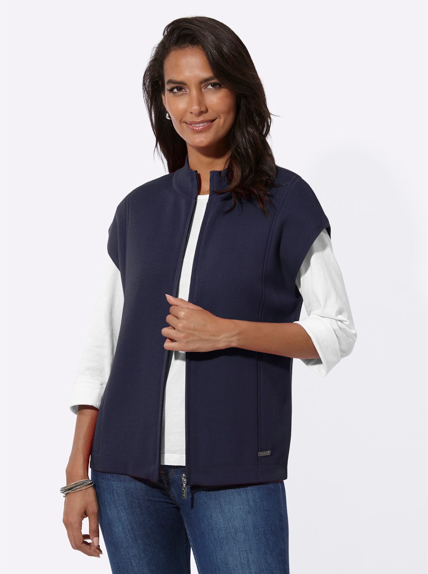 Casual Looks Mouwloos vest
