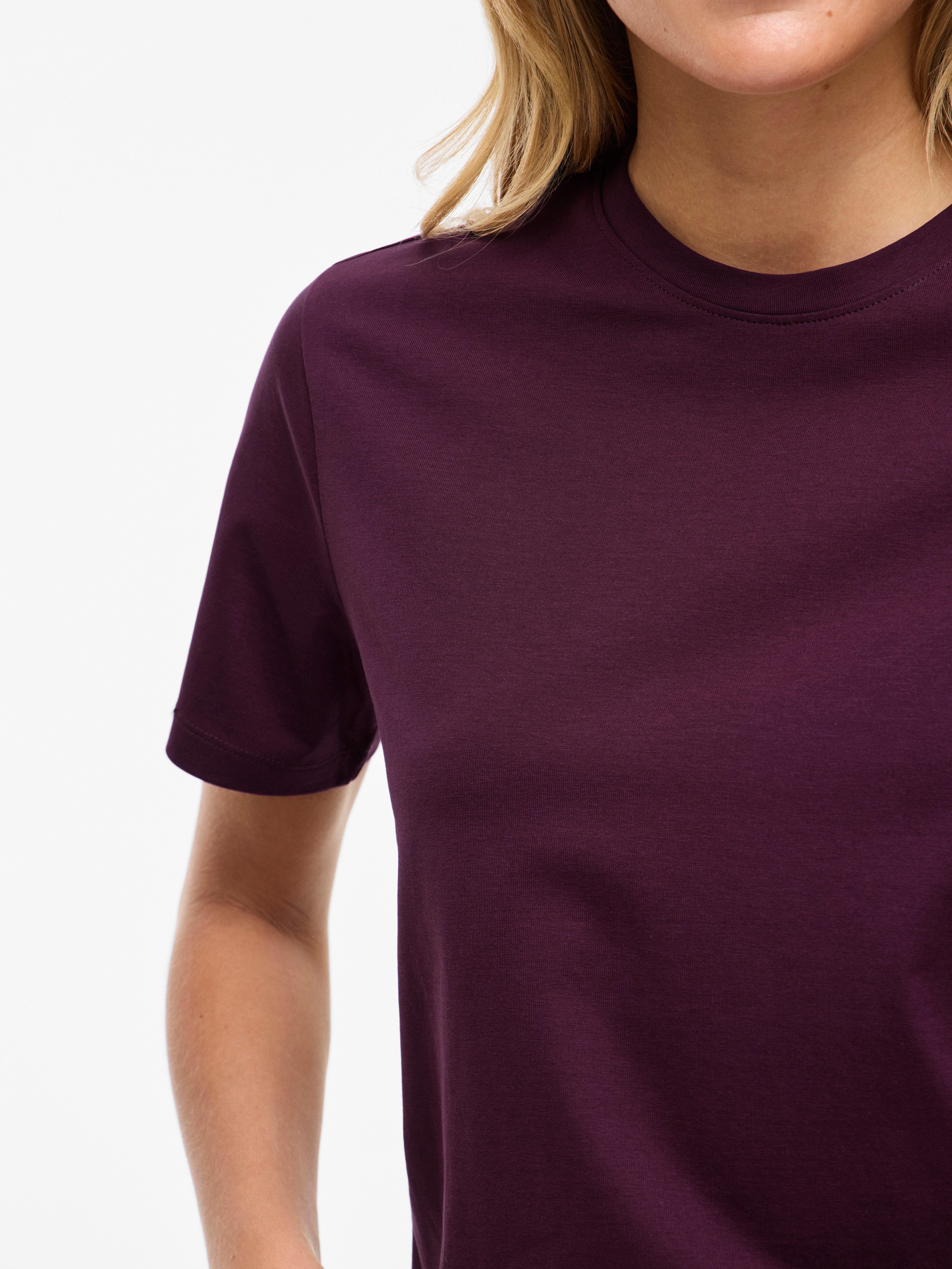 Vila Shirt met korte mouwen VINORA S/S T-SHIRT - NOOS