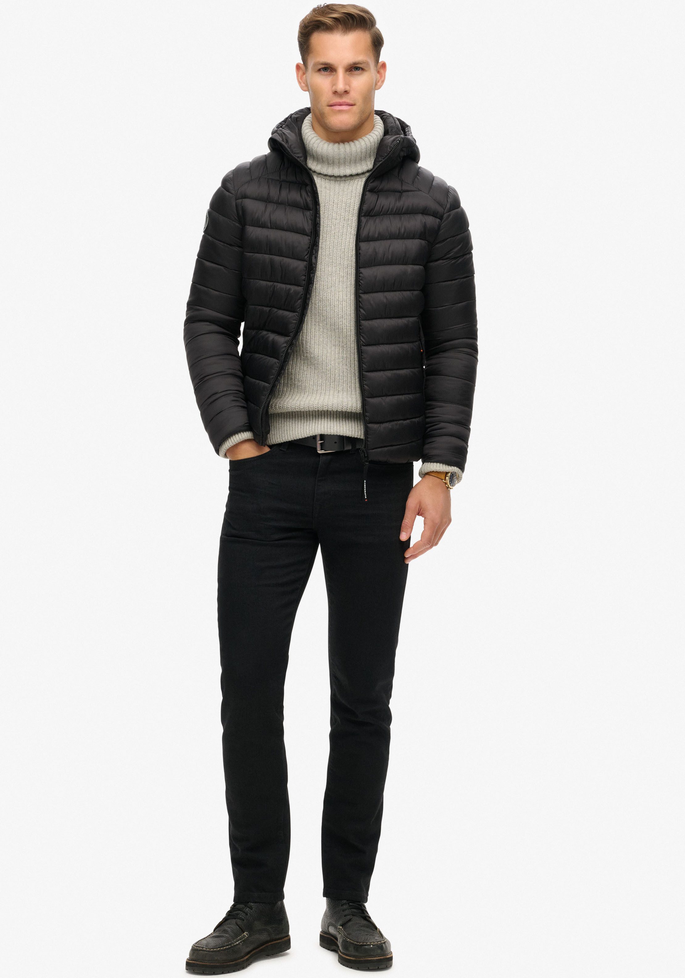 Superdry Gewatteerde jas HOODED FUJI SPORT PADDED JKT