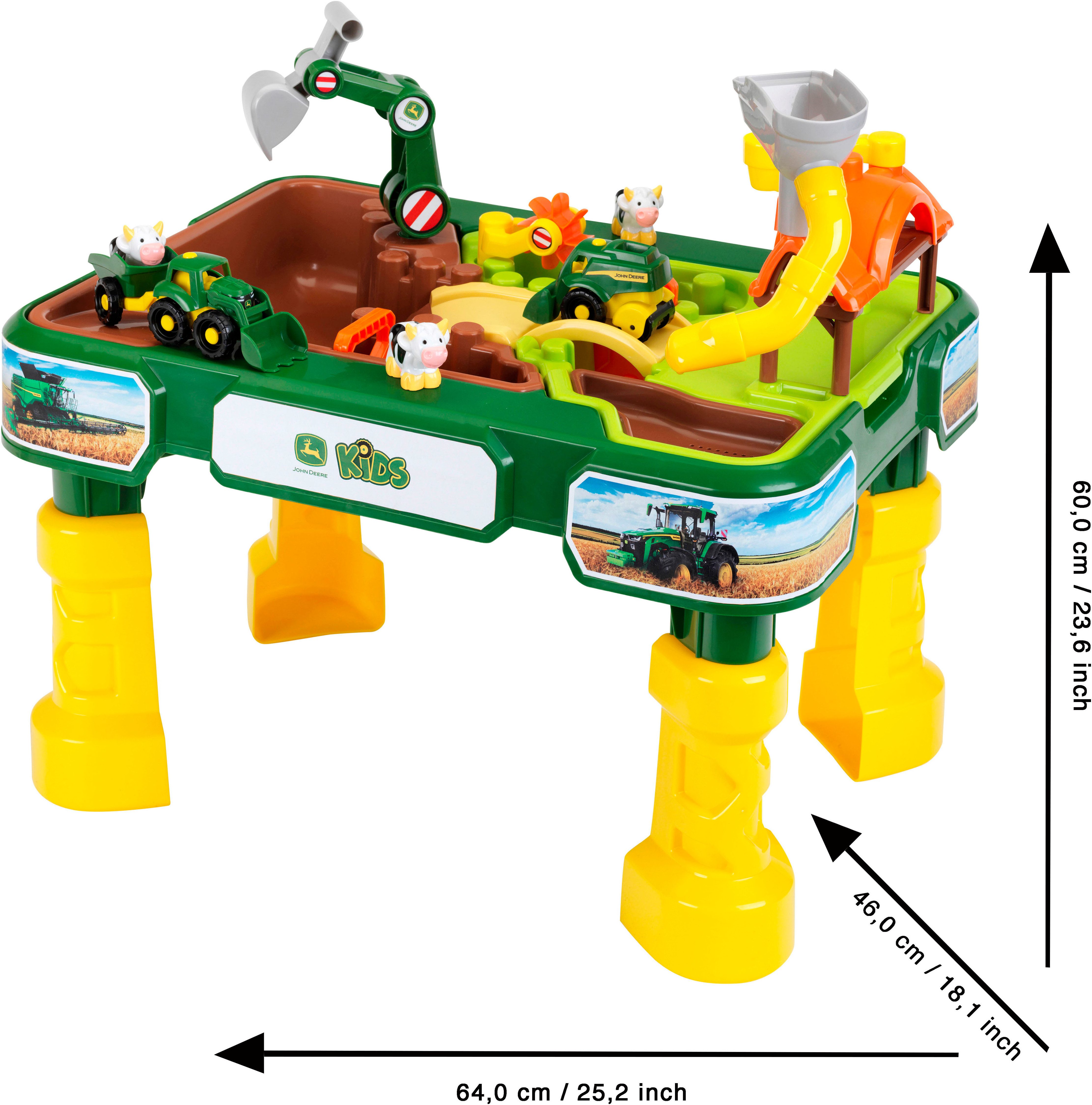 Klein Speeltafel John Deere, 2in1 Farm