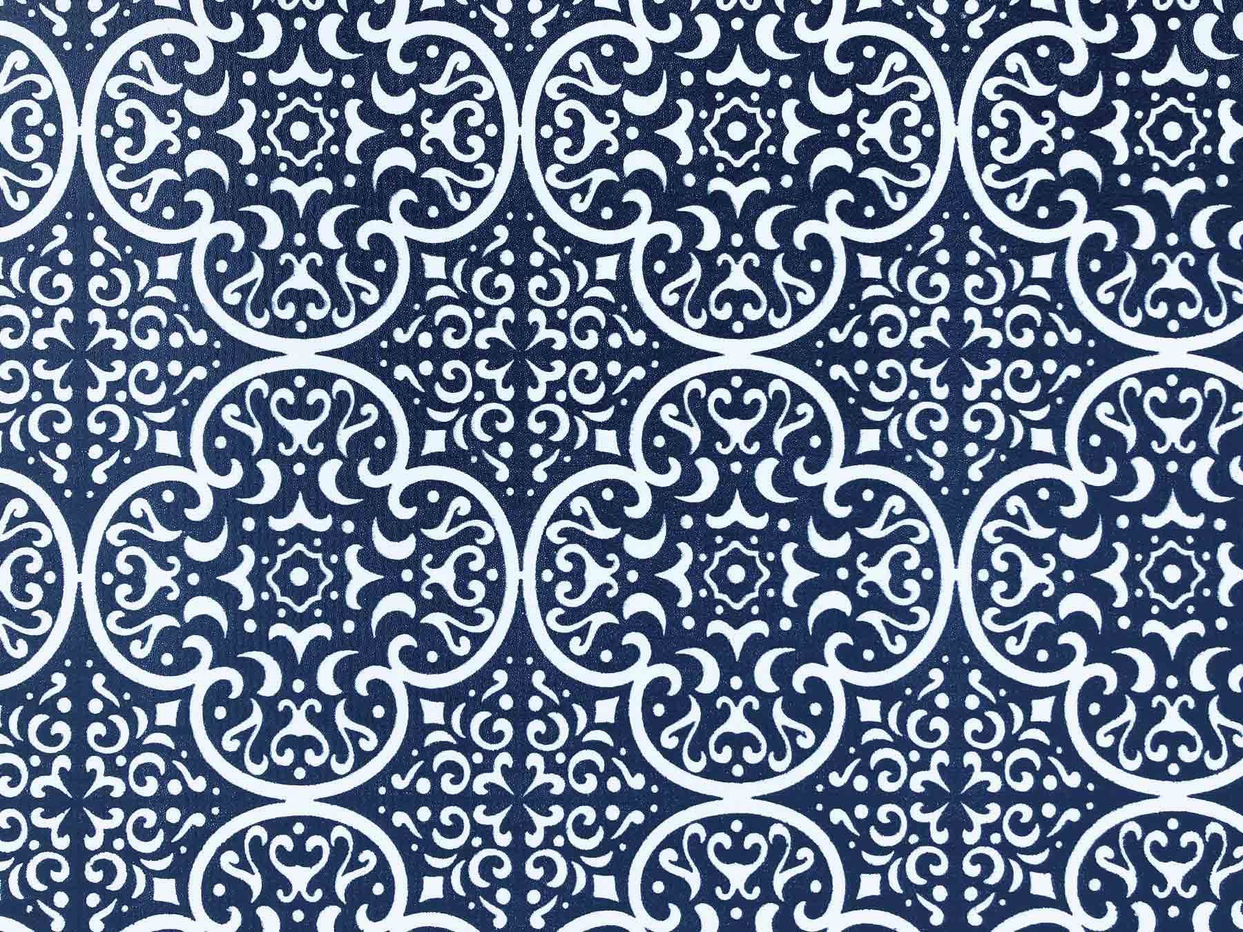 Friedola Keukenloper VINTAGE, Made in Germany Loper van vinyl, tegelontwerp, ornamenten, afwasbaar