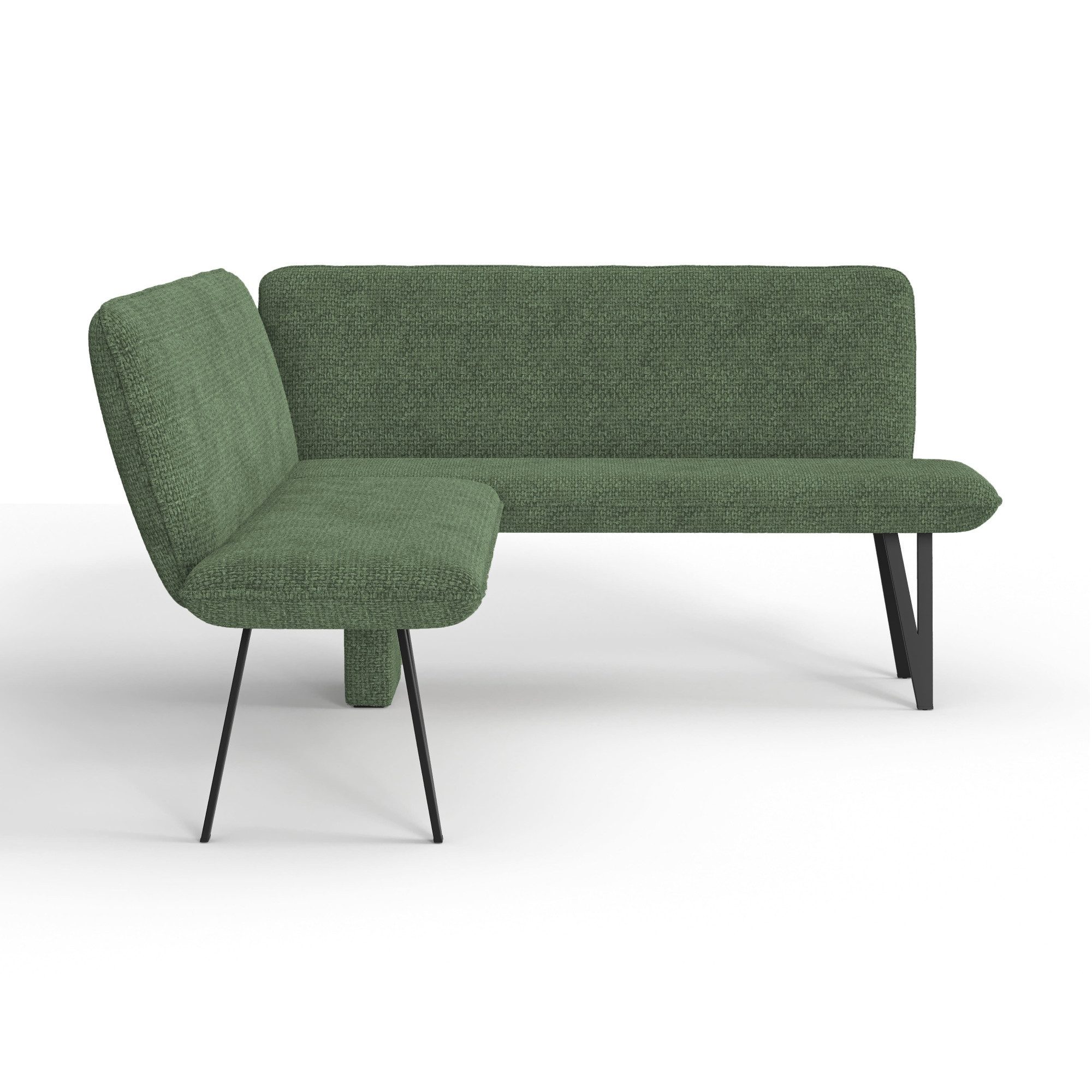 Home affaire Hoekbank Mily Keukenbank, Kussenbank, Eettafelbank, 205x164 cm Moderne bank en kleuren, aantal zitplaatsen: 5, vrij in de ruimte te