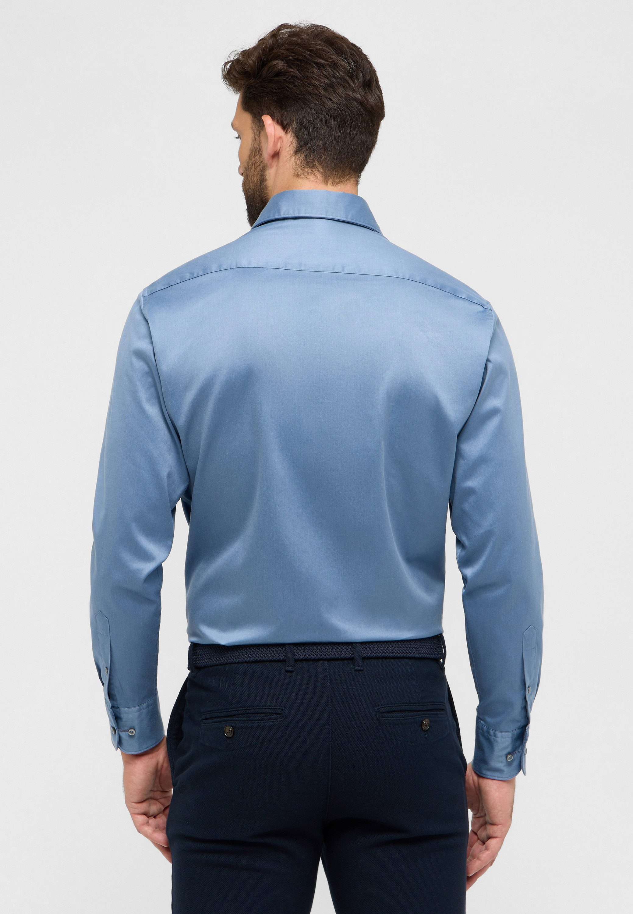 Eterna Overhemd met lange mouwen MODERN FIT EASY IRON (gemakkelijk te strijken)