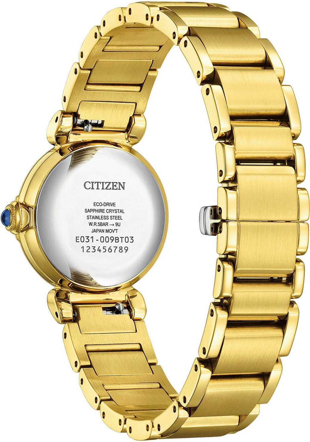 Citizen Solarhorloge Horloge, dameshorloge, stalen band, analoog