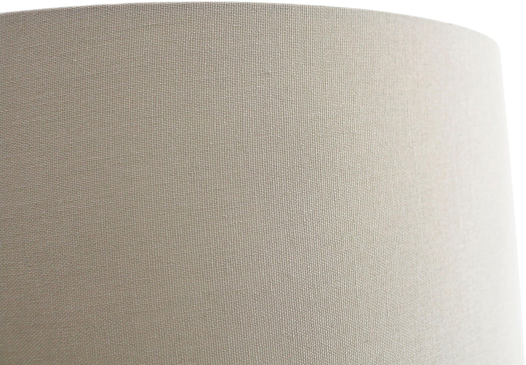 SalesFever Staande lamp Pandora handgemaakt, met linnen kap (1 stuk)