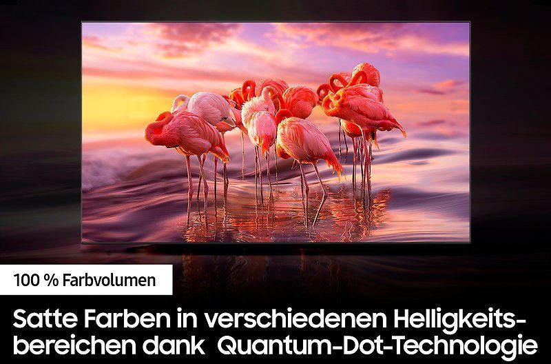 Samsung QLED-TV 43" QLED 4K Q60B (2022), 108 cm / 43", Smart TV, Quantum Processor Lite 4K, Quantum HDR, Supreme UHD-dimming