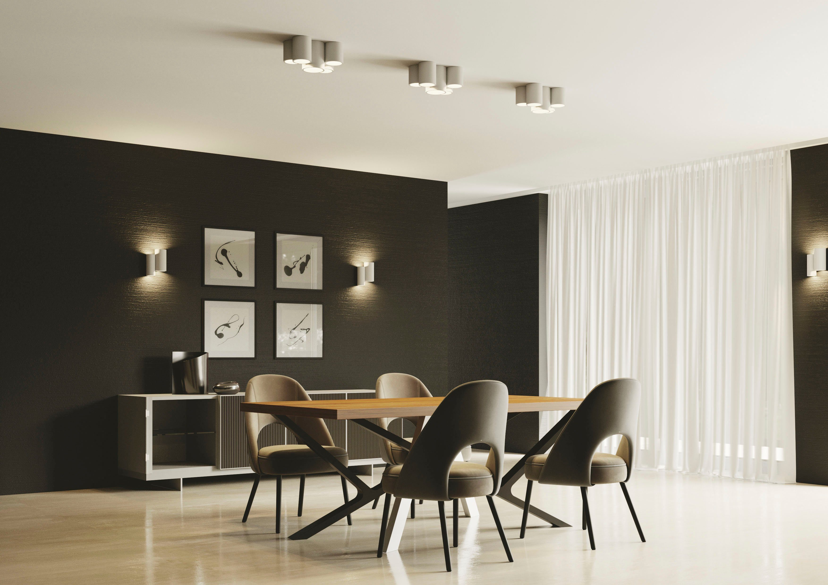 ECO-LIGHT Plafondlamp BANJIE