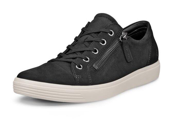 Ecco Sneakers Classic met rits, vrijetijdsschoen, lage schoen, veterschoen