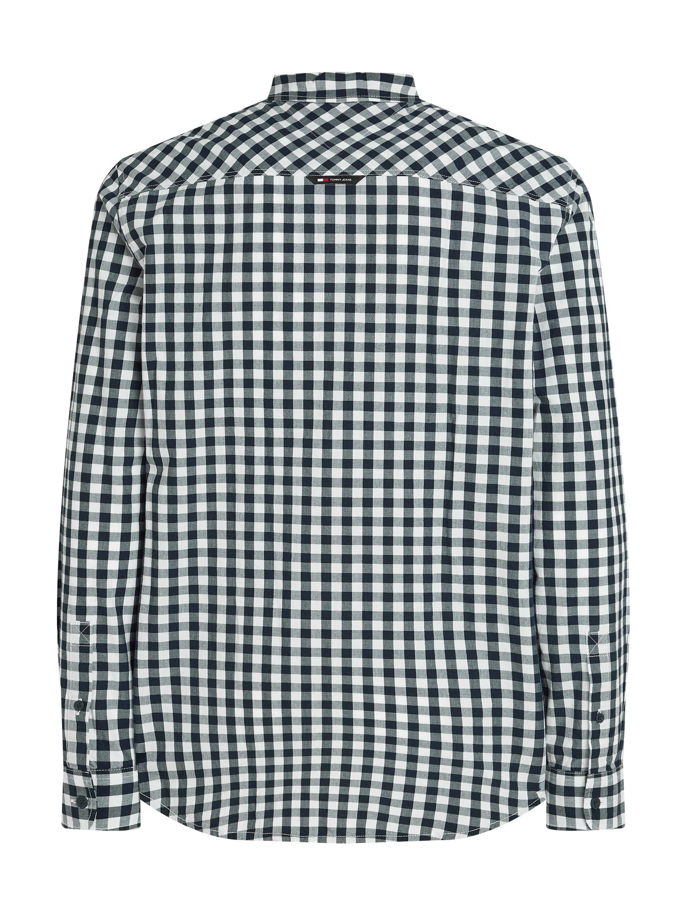TOMMY JEANS Geruit overhemd TJM REG POPLIN CHECK SHIRT