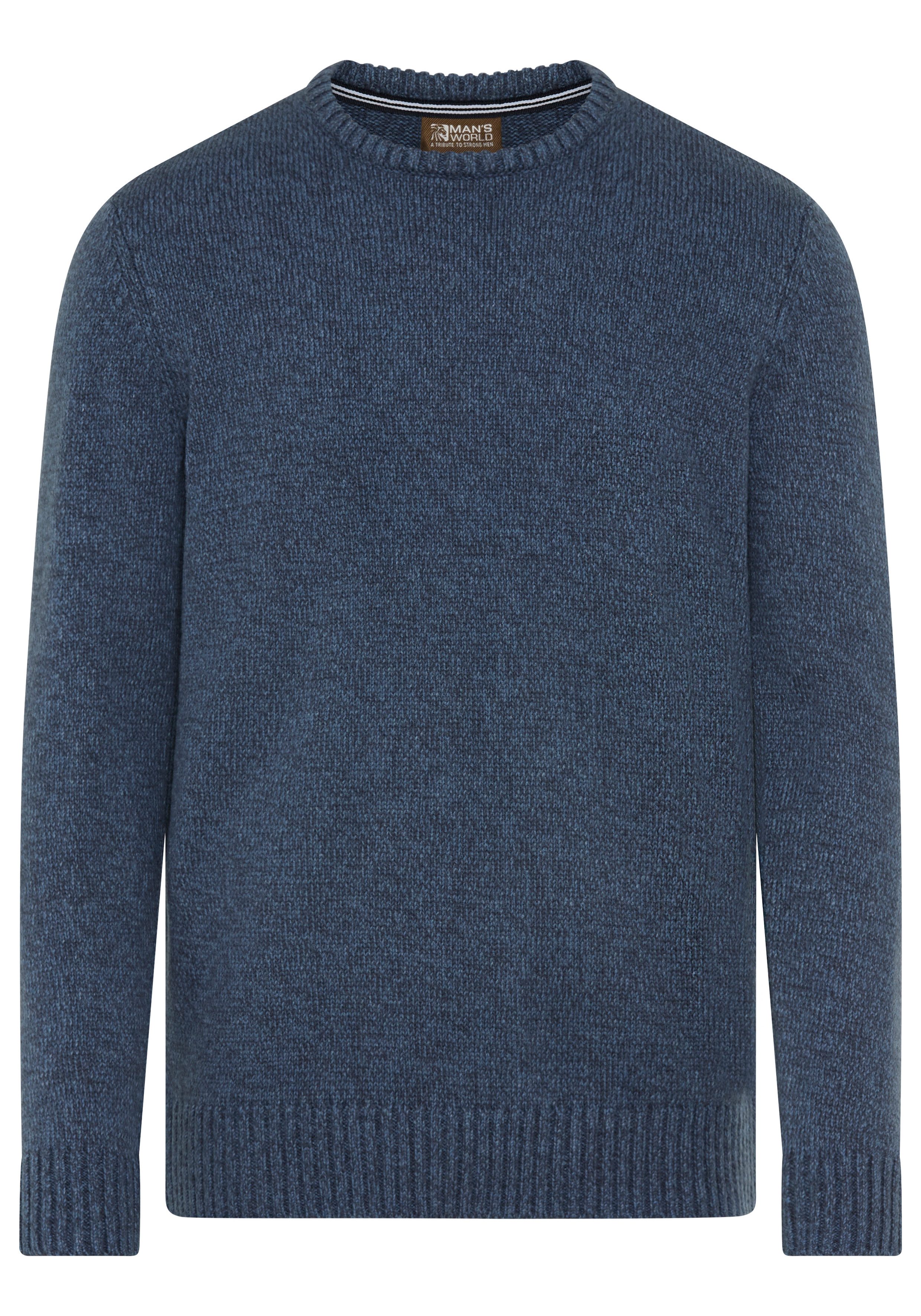 Man's World Trui met ronde hals Nieuwe collectie! Tijdloze & veelzijdige basic style