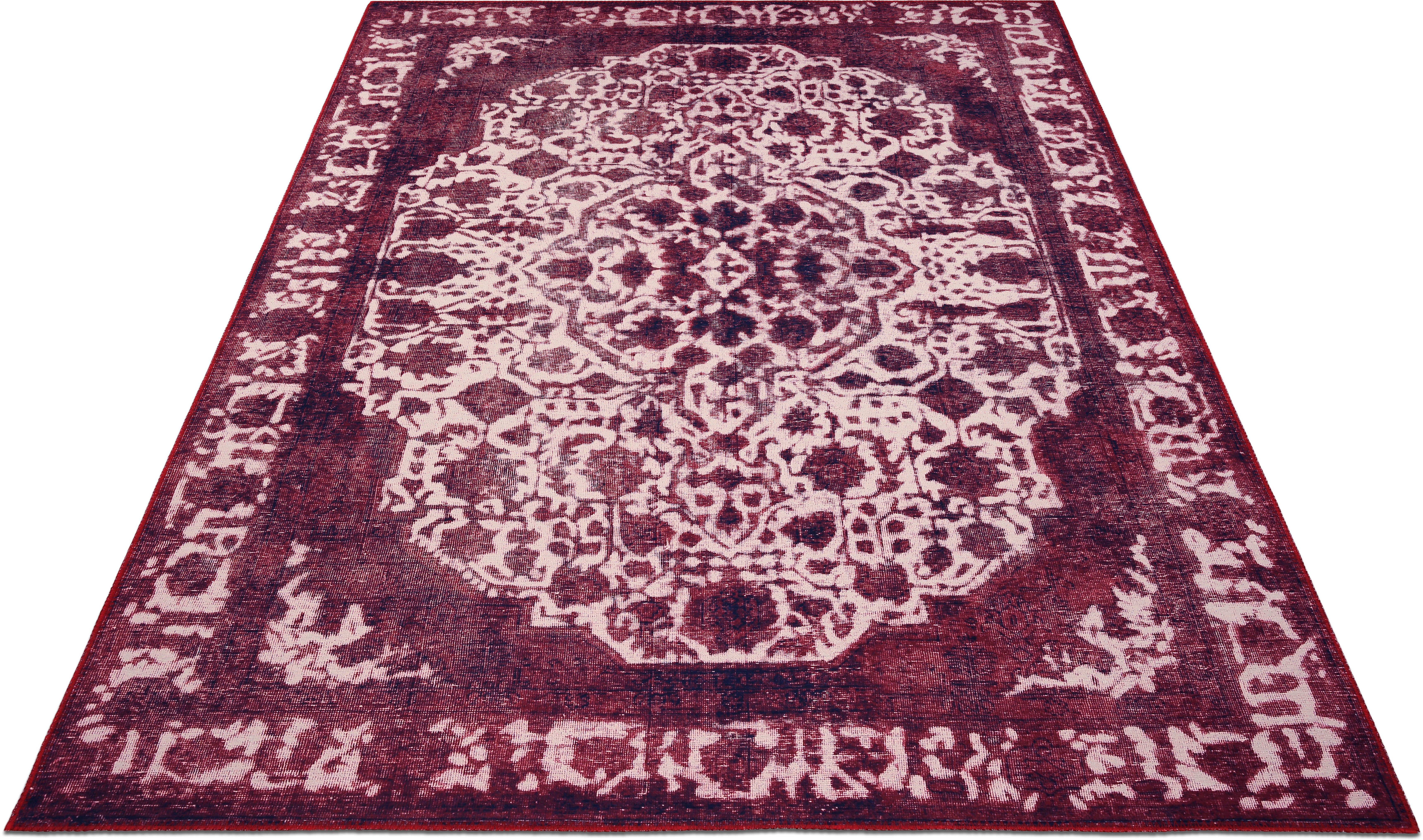 Home affaire Vloerkleed Basima Oriënt look, vintage-design, antisliprug