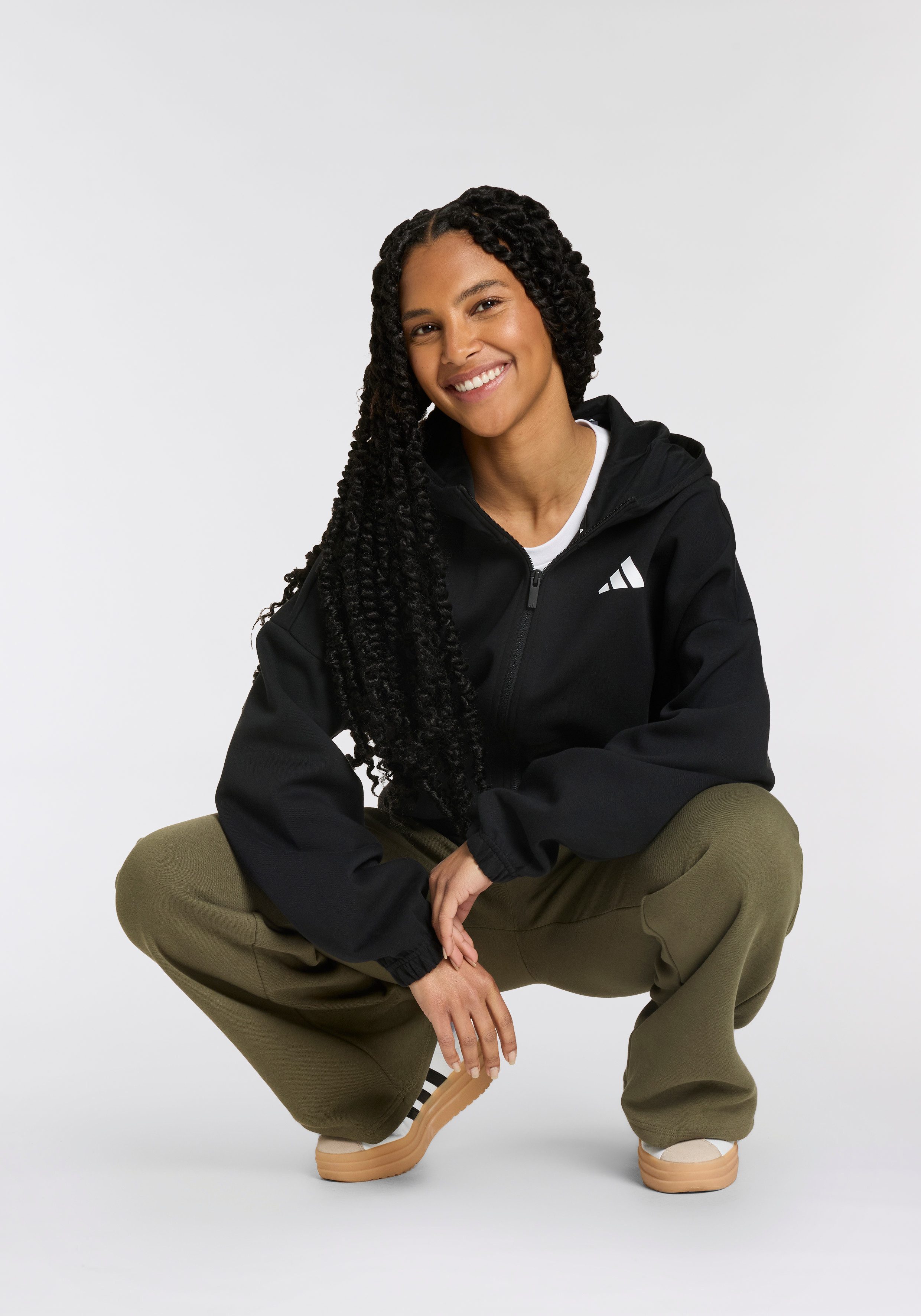 adidas Sportswear Hoodie W FI SL FZ HD