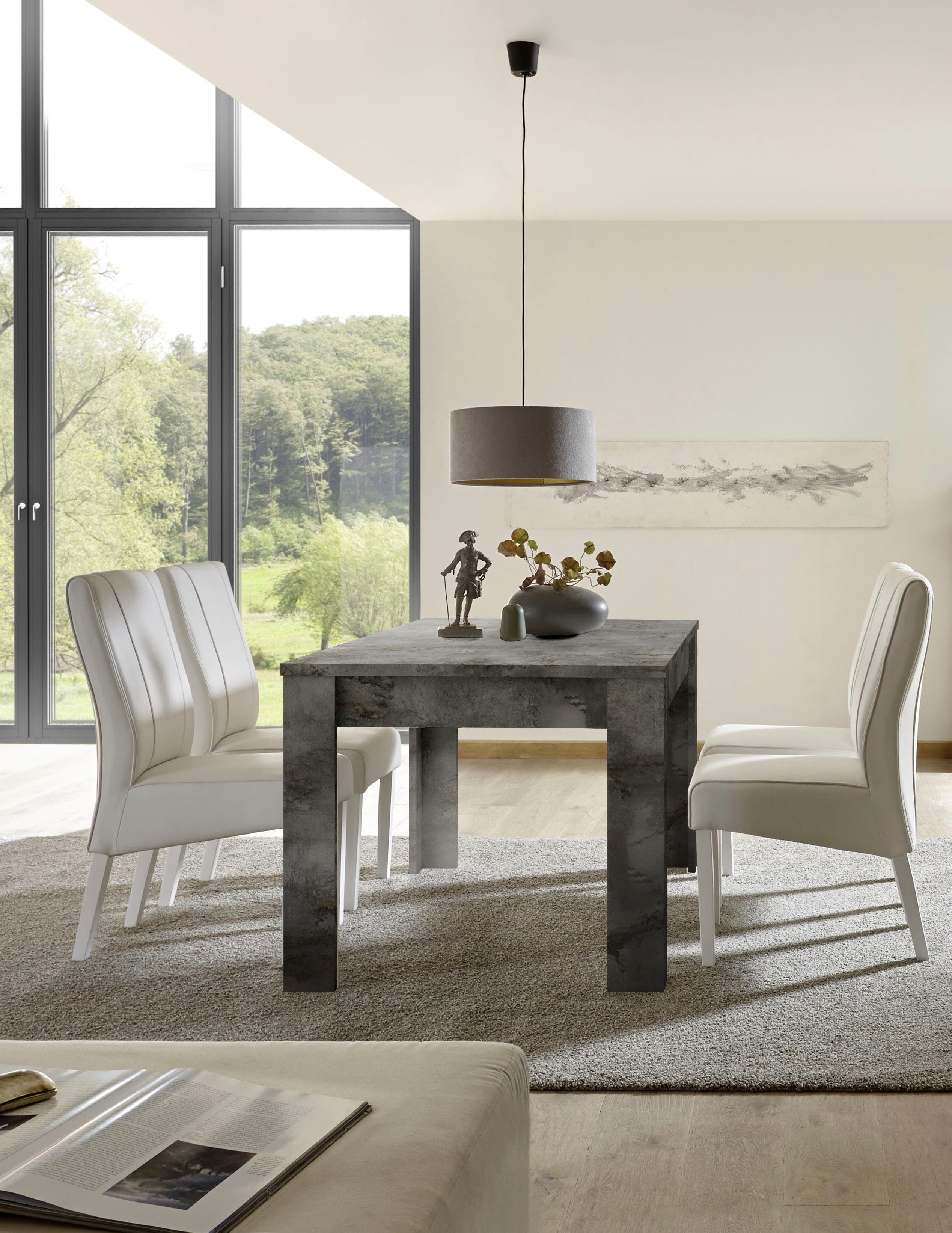INOSIGN Eettafel Dama 180 x 90 cm, keukentafel, eettafel rechthoekig, tafelblad dikte 22 mm, verschillende kleuren
