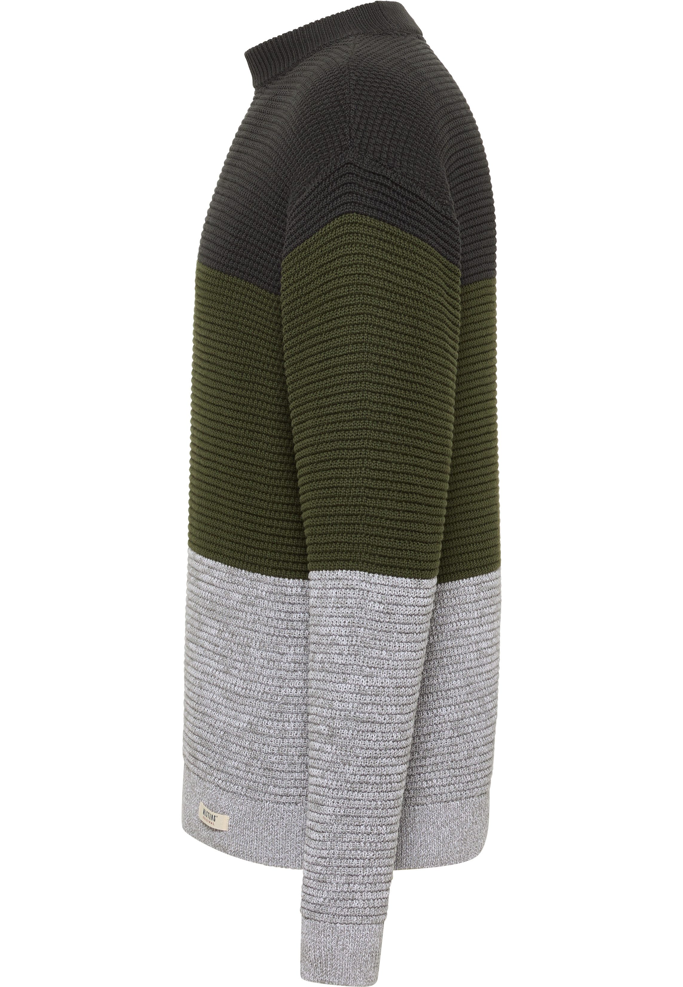 MUSTANG Sweatshirt Style Evesham met colourblocking