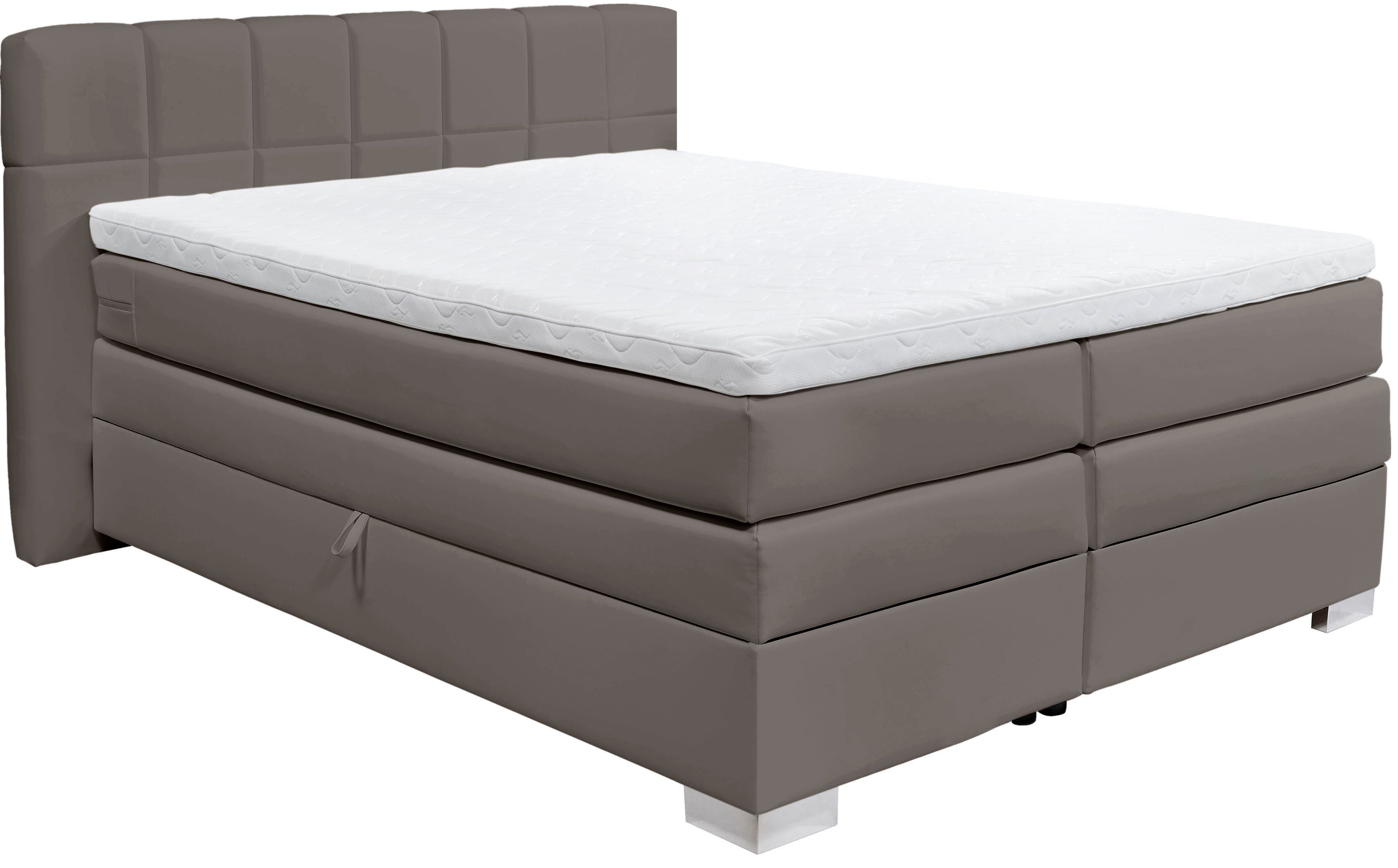 INOSIGN Boxspring Airdrie inclusief bedkist en topper