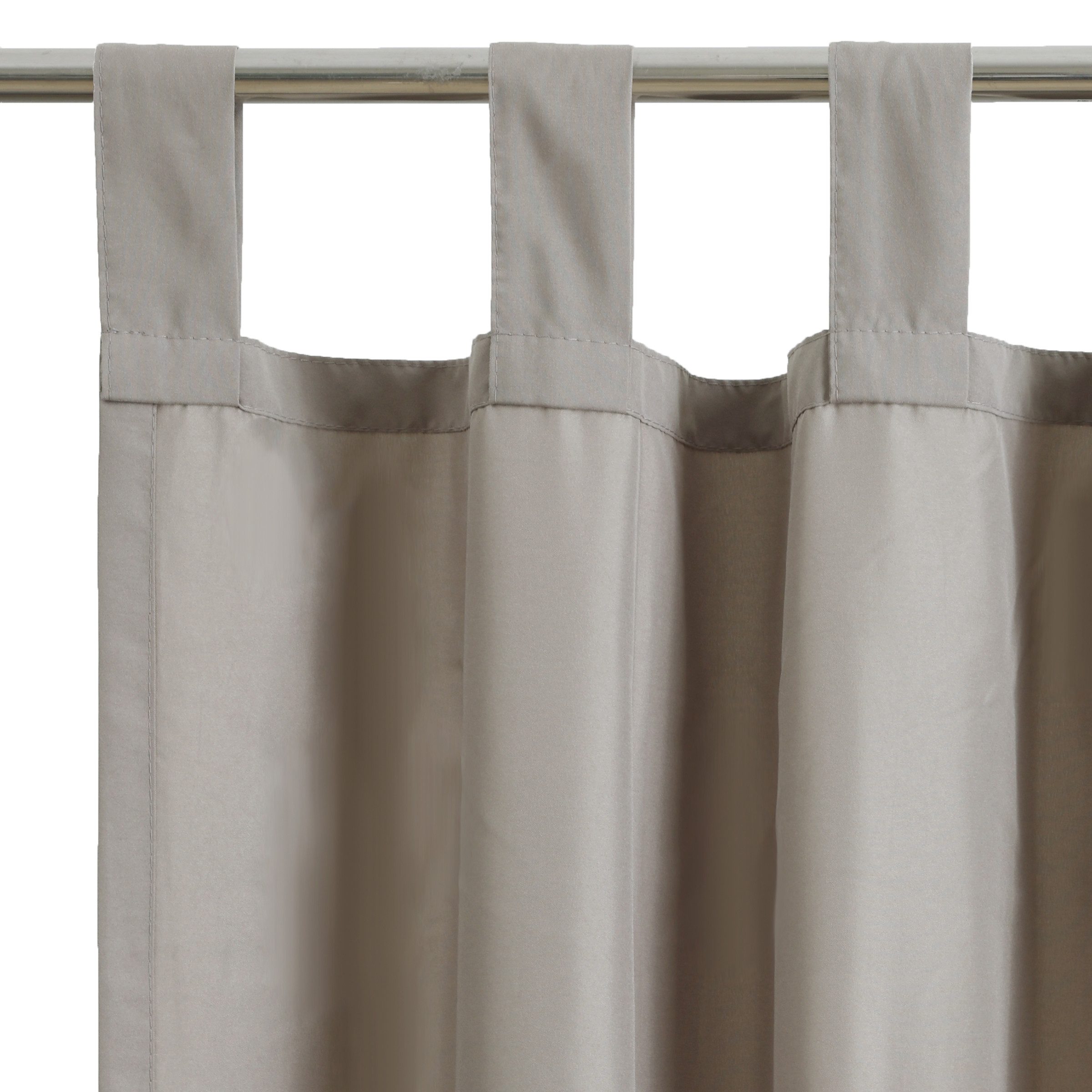 my home Gordijn Raja 2-pack, bestseller, effen, modern, onderhoudsvriendelijke microvezel (2 stuks)