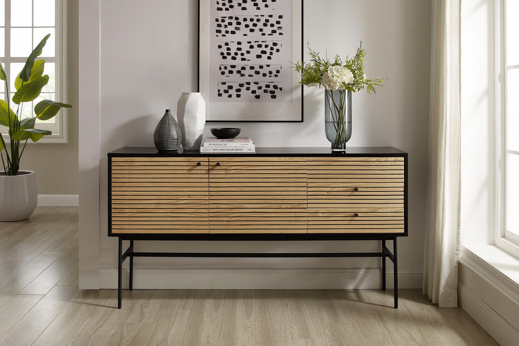 SalesFever Dressoir Kast in Scandi ontwerp
