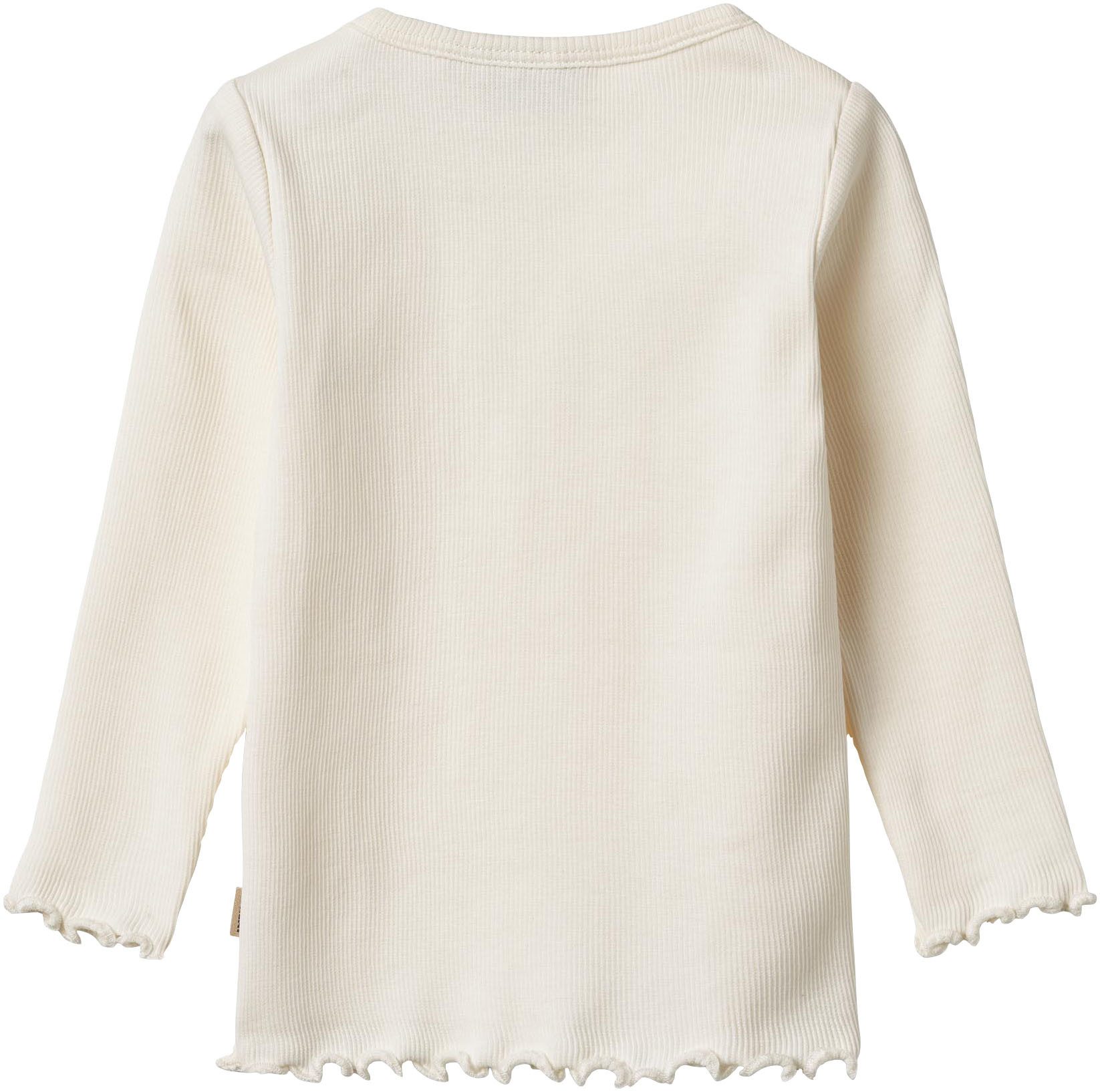WHEAT Shirt met lange mouwen Rib T-Shirt L/S Ida