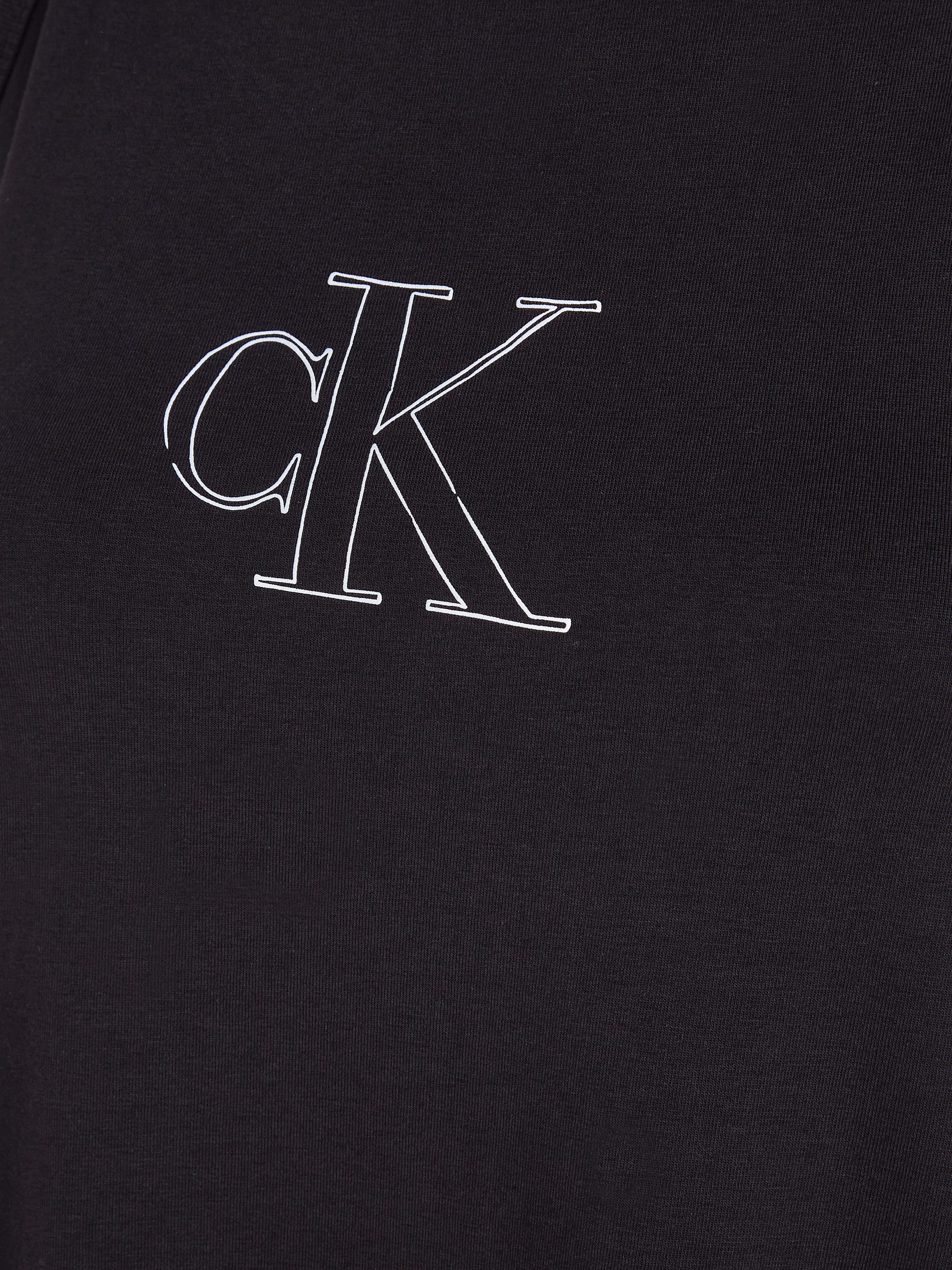 Calvin Klein Jurk met bandjes OUTLINED CK STRAPPY TANK DRESS