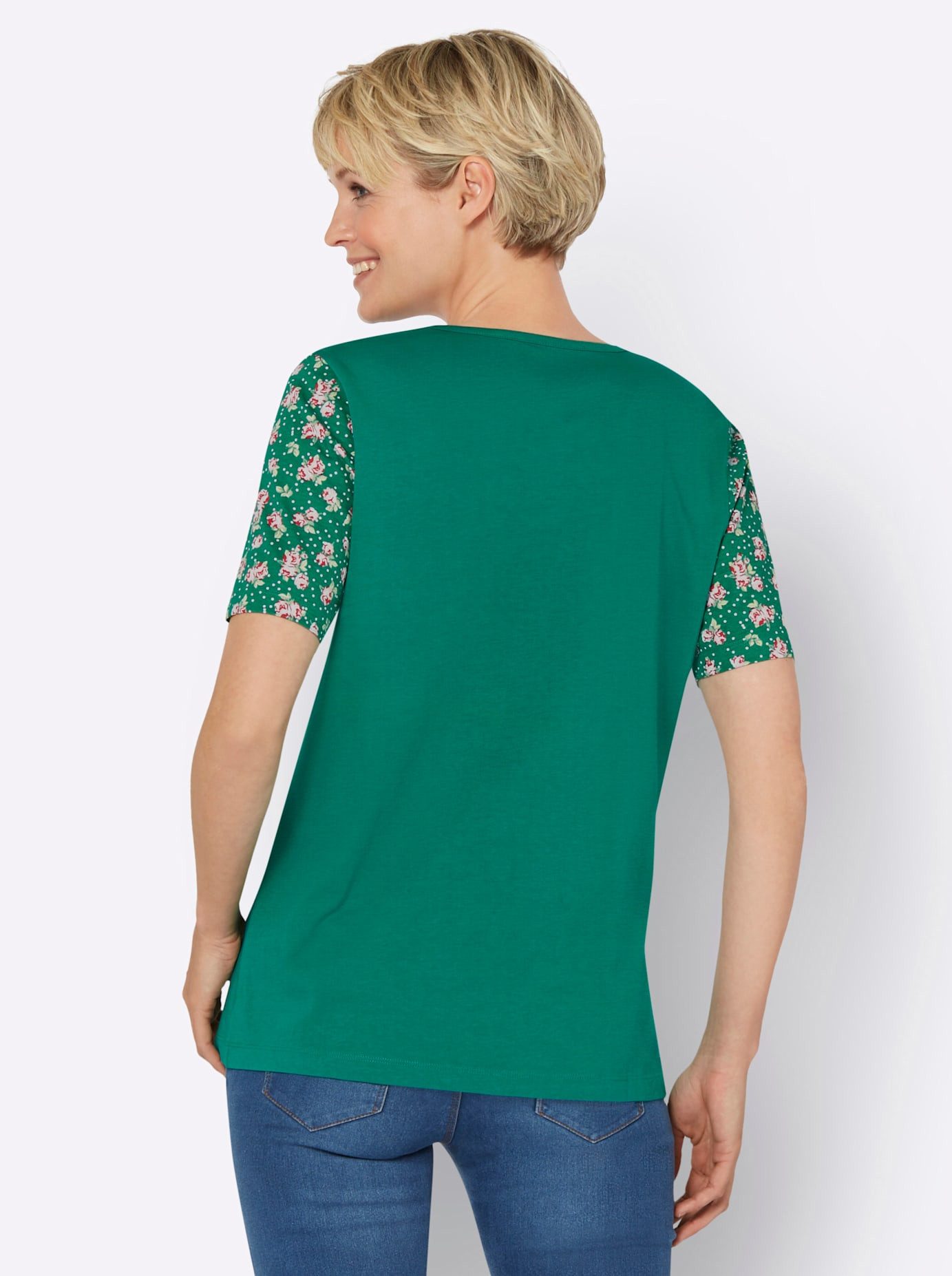 Classic Basics Shirt met ronde hals Shirt met V-hals (1-delig)
