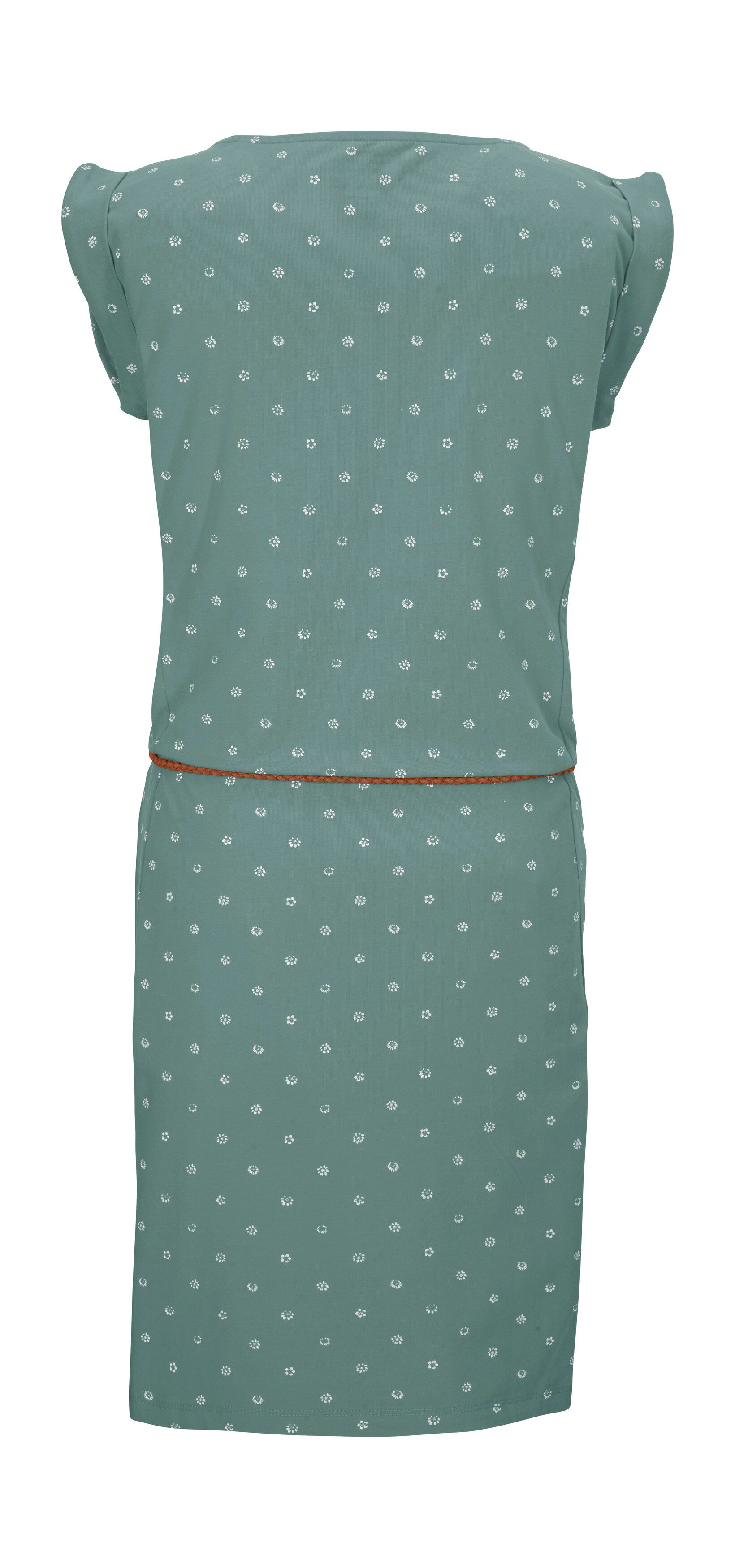 G.I.G.A. DX by killtec Zomerjurk GS 42 WMN DRSS Zomerjurk, comfortabel materiaal, allover-print, gevlochten riem