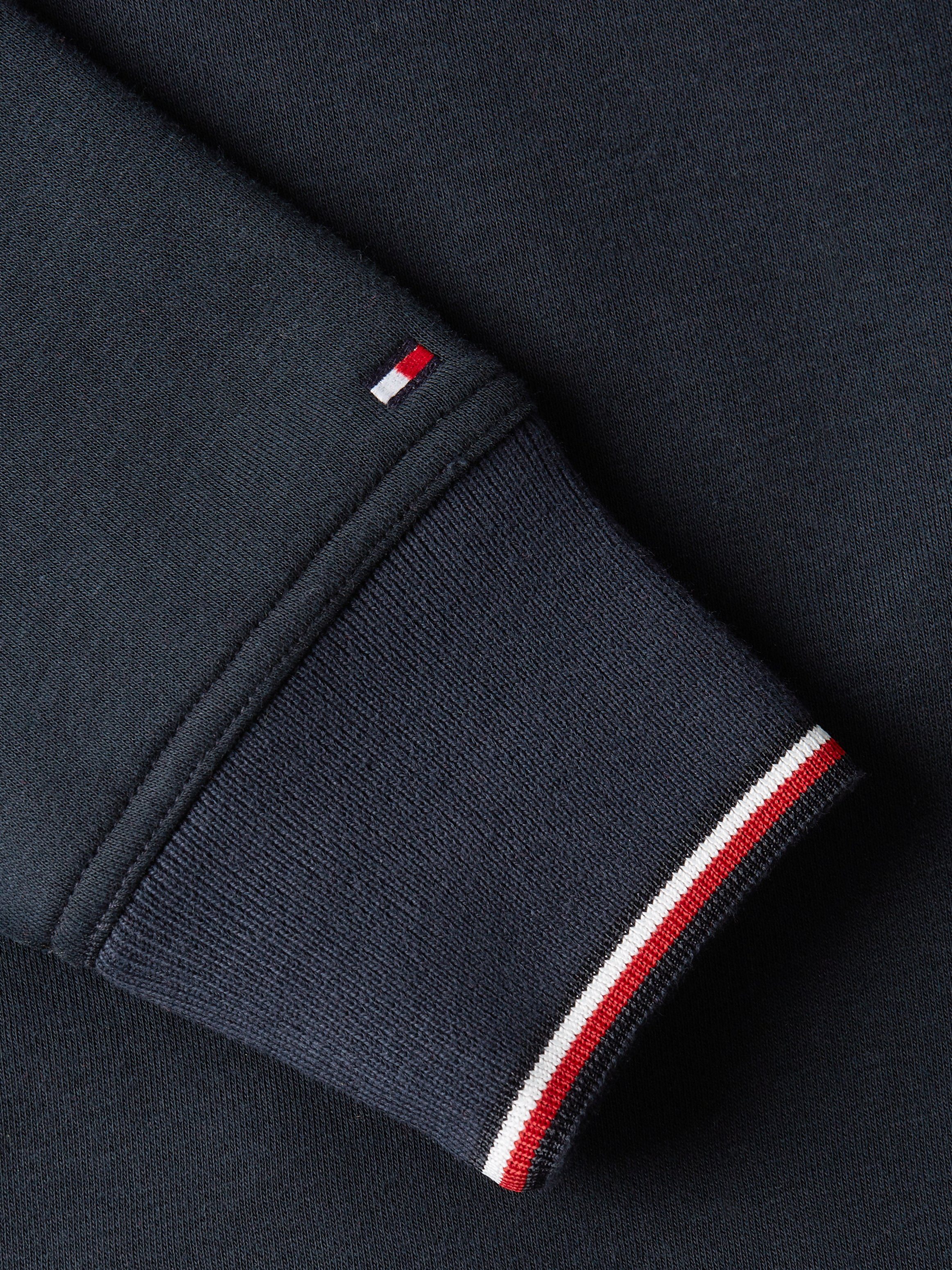 Tommy Hilfiger Blouson TOMMY LOGO MIX MEDIA STAND ZIP
