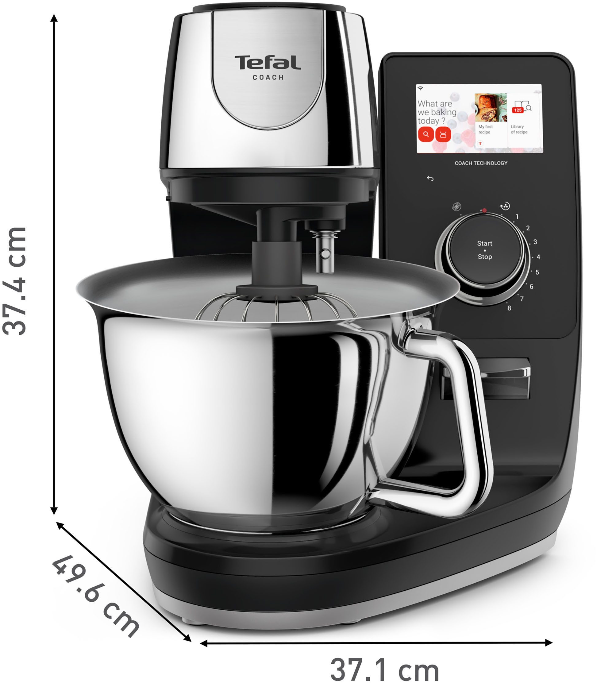 Tefal Keukenmachine QB960D I-Coach Touch Pro