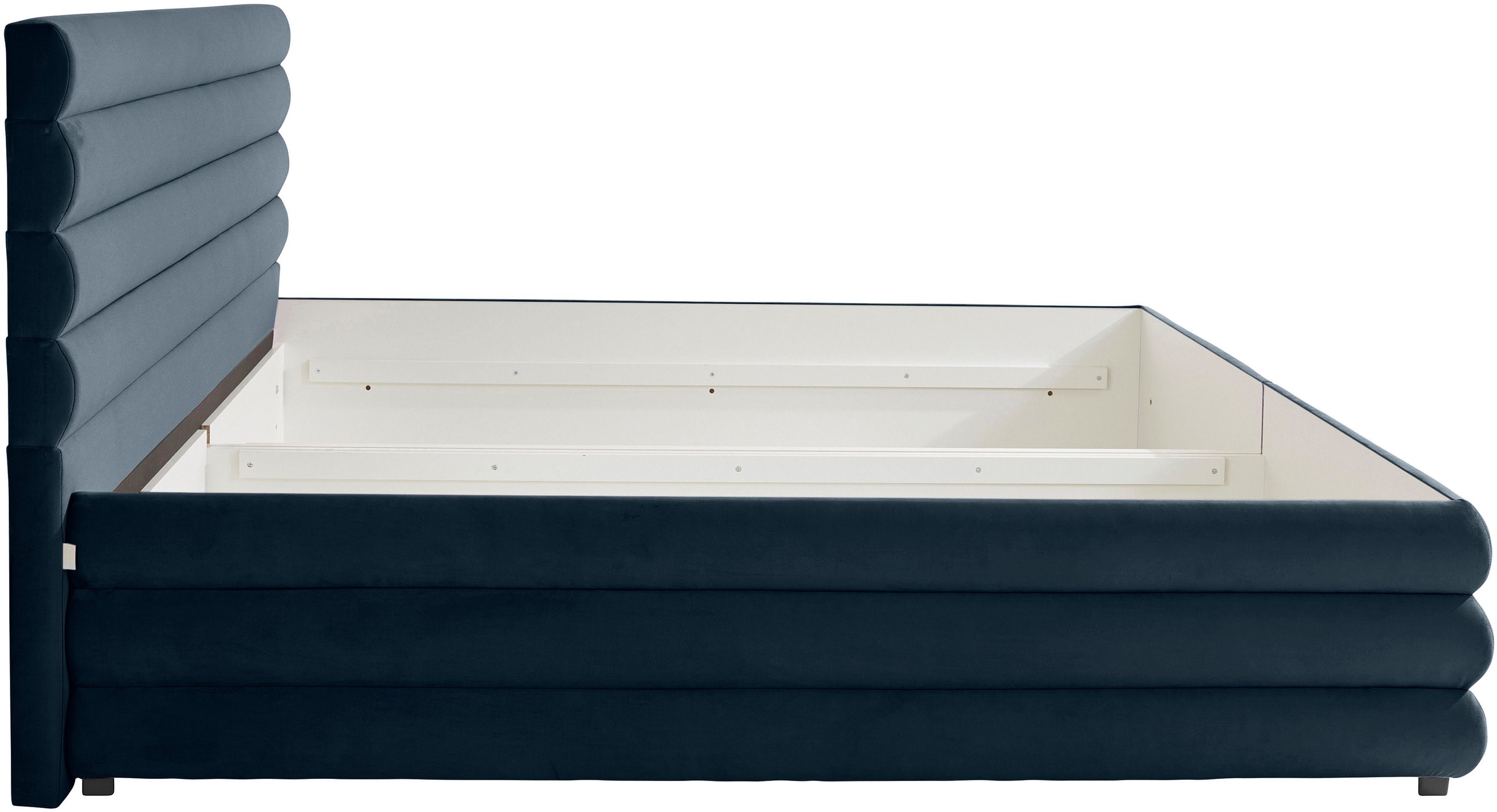 LeGer Home by Lena Gercke Gestoffeerd bed Maylis naar keuze met en zonder matras en lattenbodem, ook in 200 cm breedte