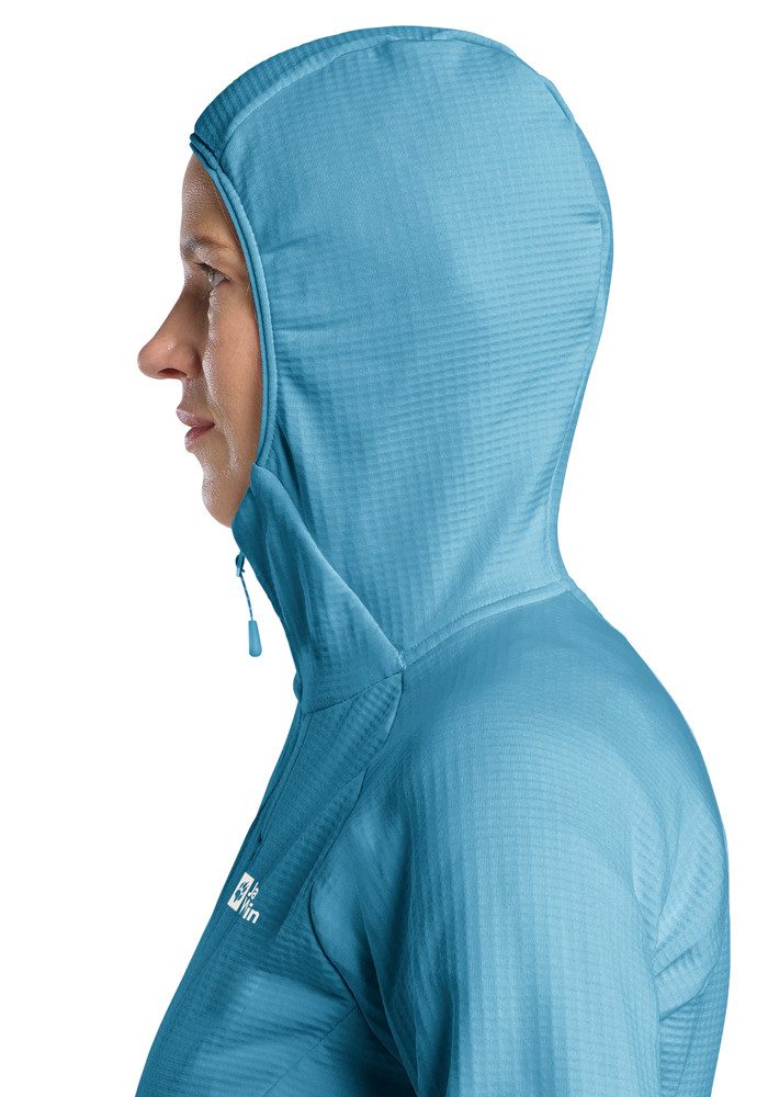 Jack Wolfskin Fleecejack KOLBENBERG HOODED FZ W
