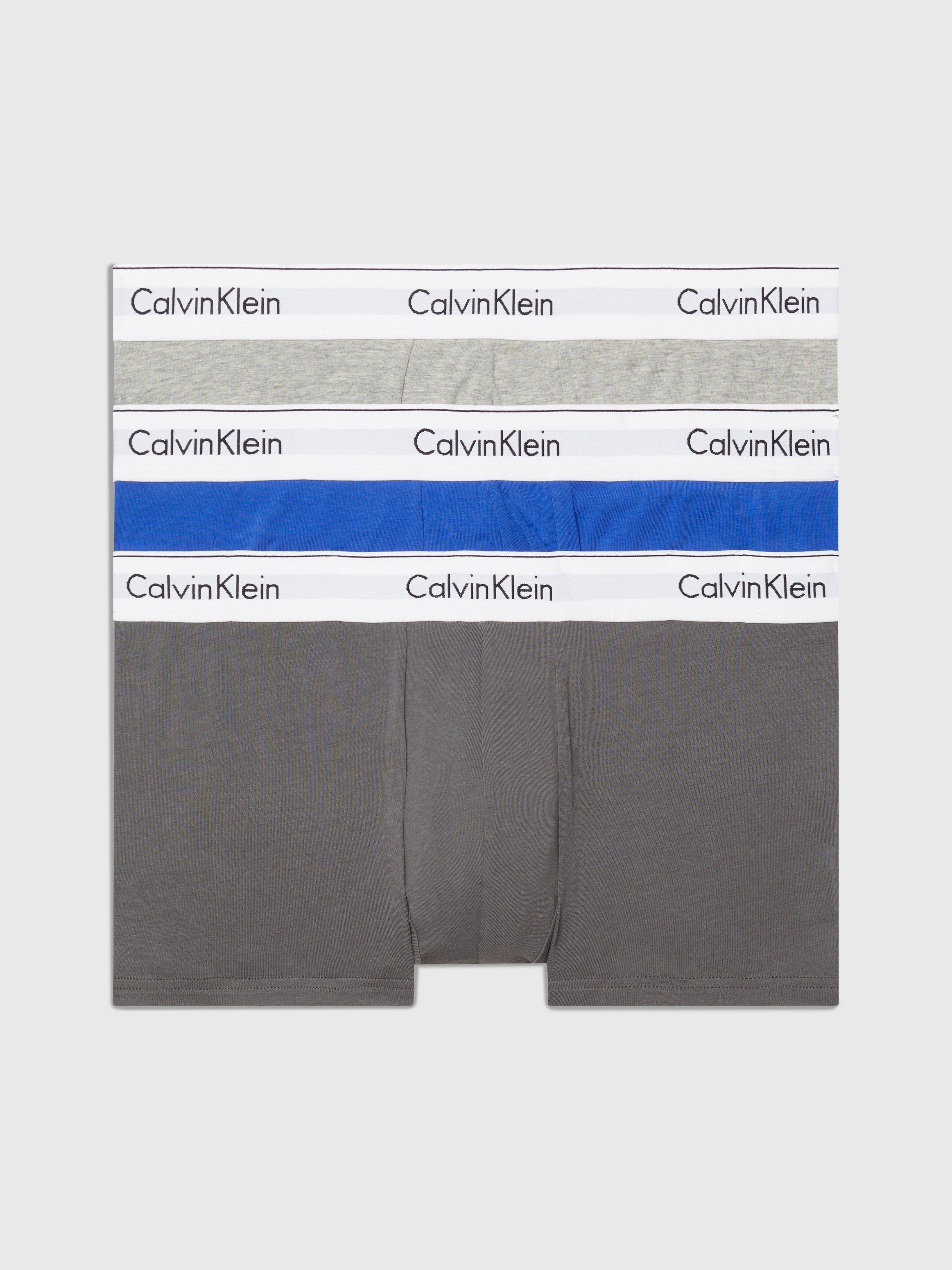 Calvin Klein Trunk LOW RISE TRUNK 3PK met elastische logo-band (Set van 3)