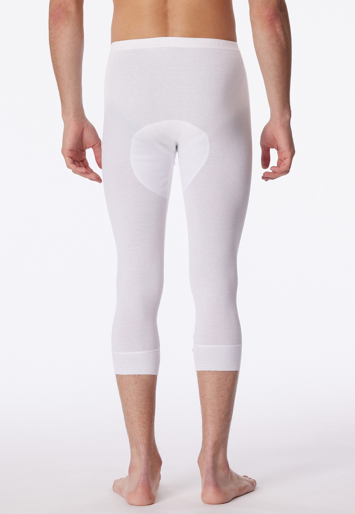 Schiesser Boxershort Original Classics 3/4-lengte, met gulp, dubbelrib