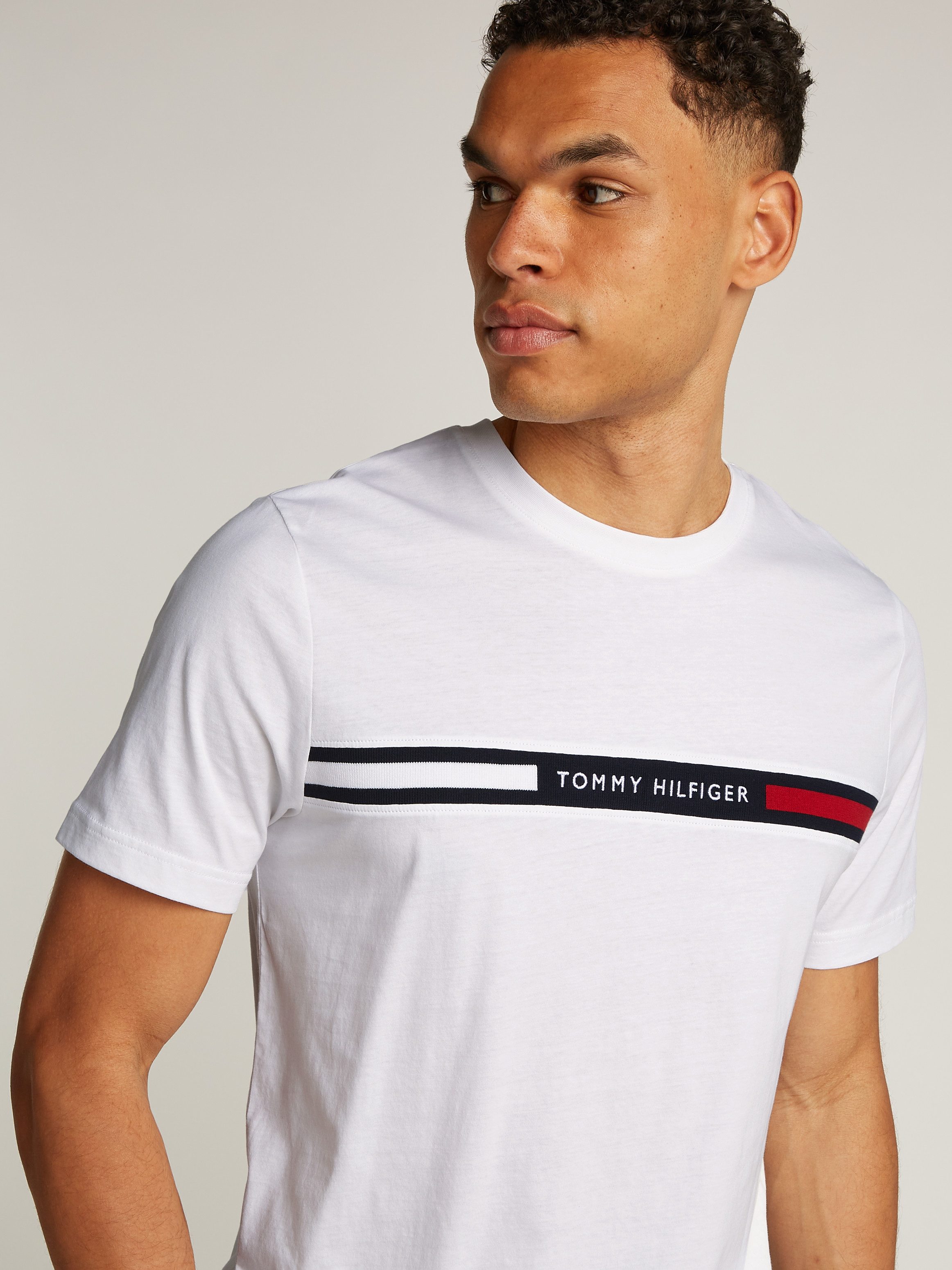 Tommy Hilfiger T-shirt HILFIGER CHEST INSERT TEE