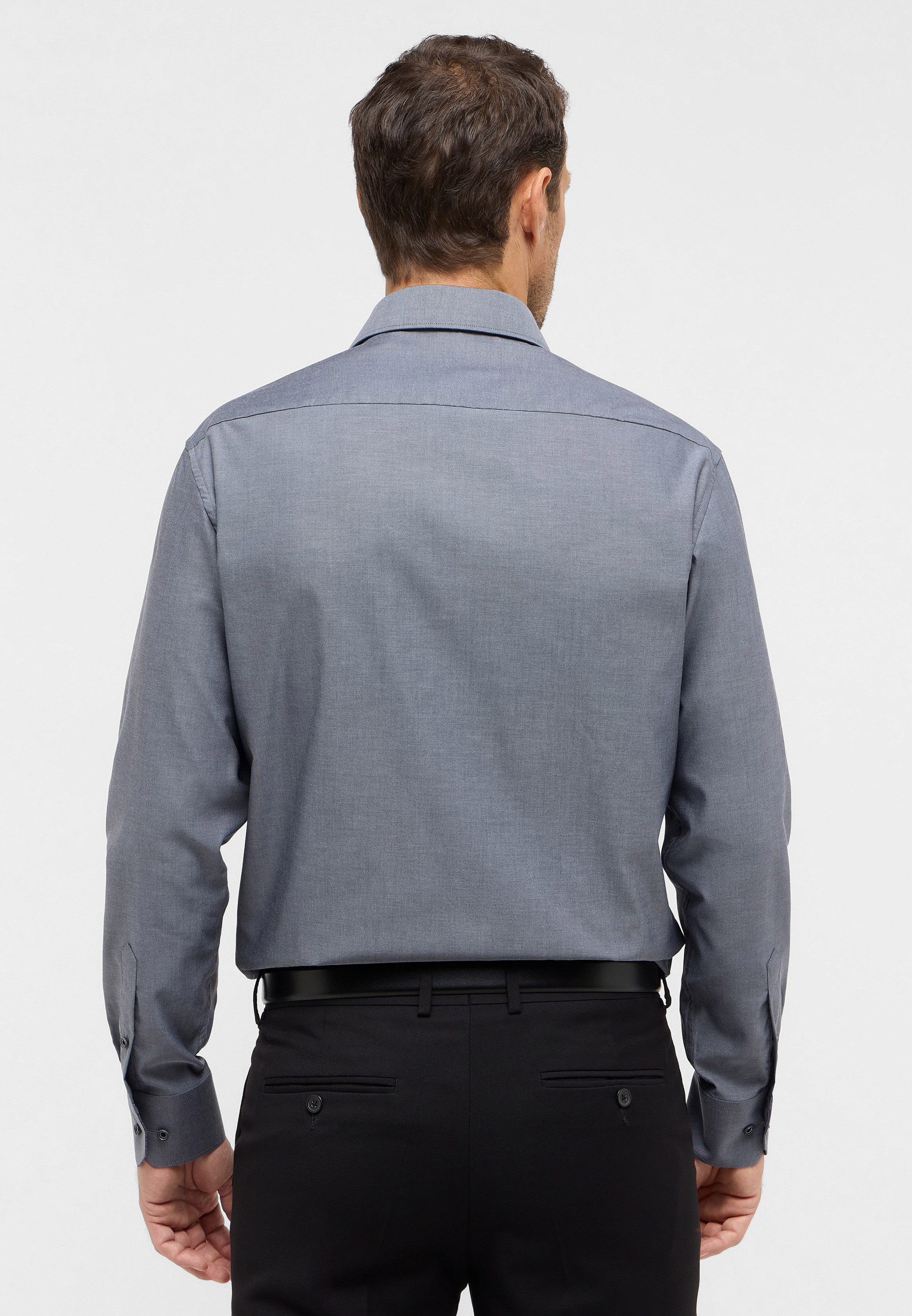 Eterna Overhemd met lange mouwen MODERN FIT NON IRON (strijkvrij)