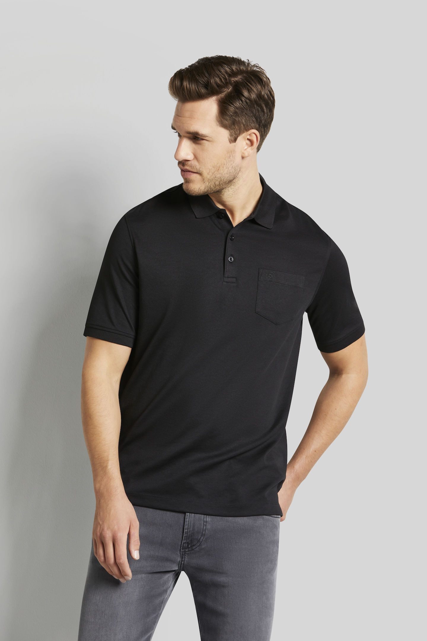 Bugatti Regular fit poloshirt met borstzak