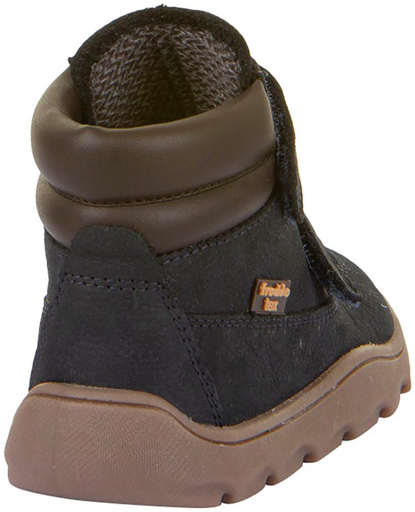 froddo® Barefootschoenen ZERU TEX FURRY BAREFOOT Klittenbandlaarzen, high top sneaker, winterlaarzen met lamswollen binnenzool