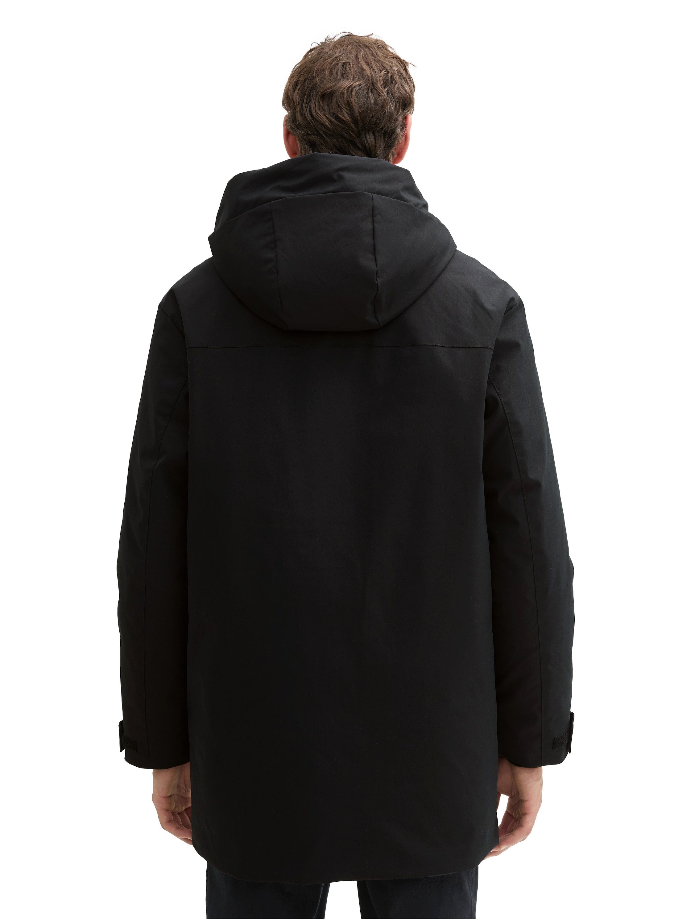Tom Tailor Denim Gewatteerde jas met een capuchon