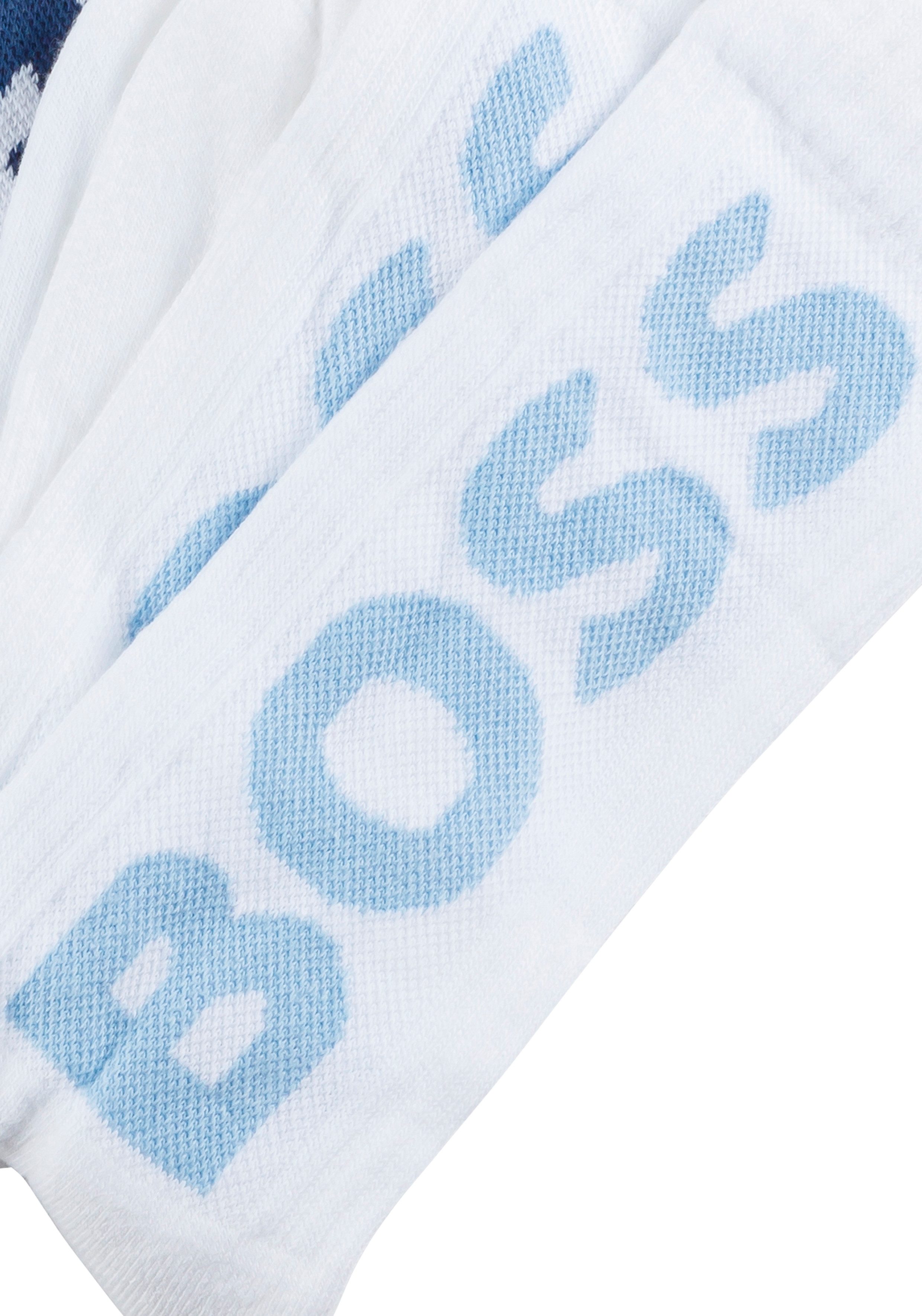 BOSS Sokken 3P QS Rib Logo CC