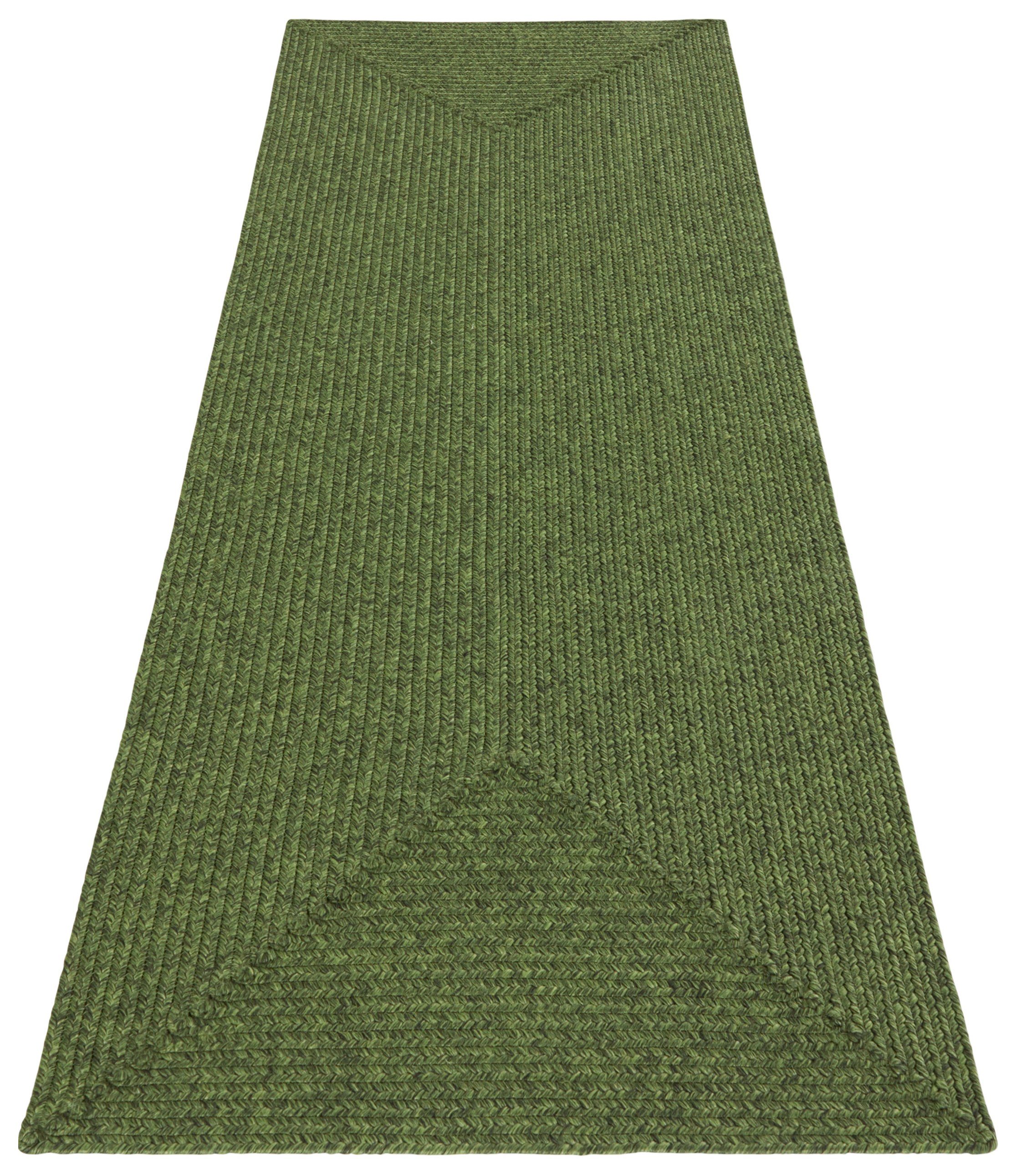 Buitenkleed - Trenzado groen 80x200 cm
