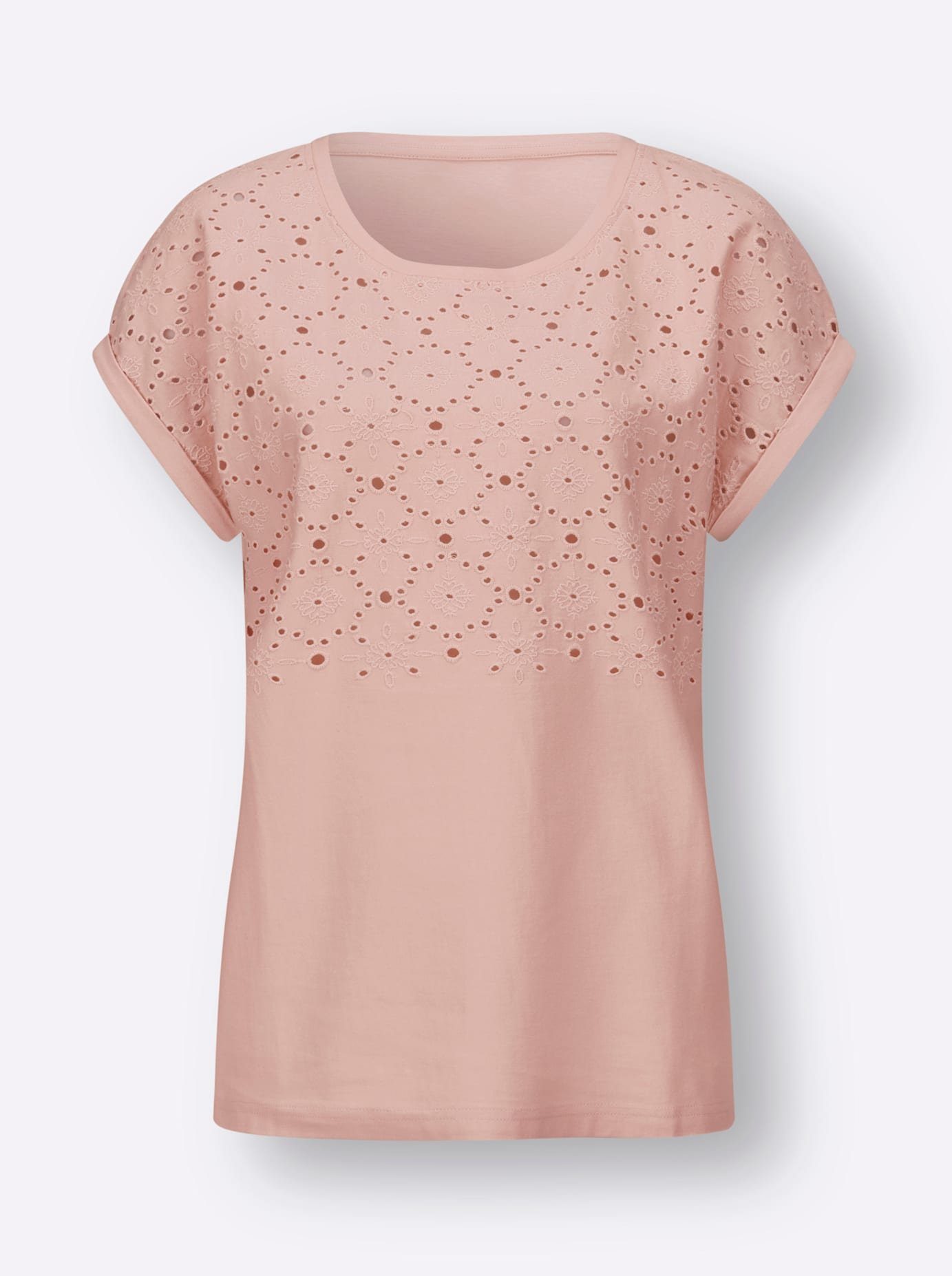 Classic Basics Shirt met ronde hals (1-delig)