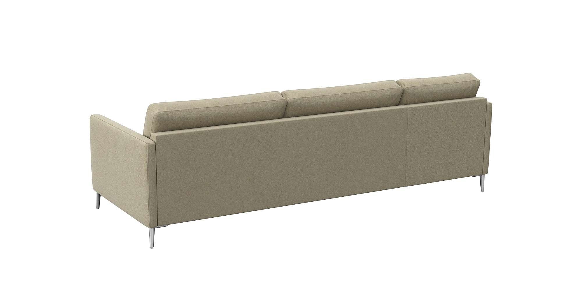 FLEXLUX Hoekbank Fiore, L-vorm, comfortabel en aangenaam door hoogwaardige zitopbouw
