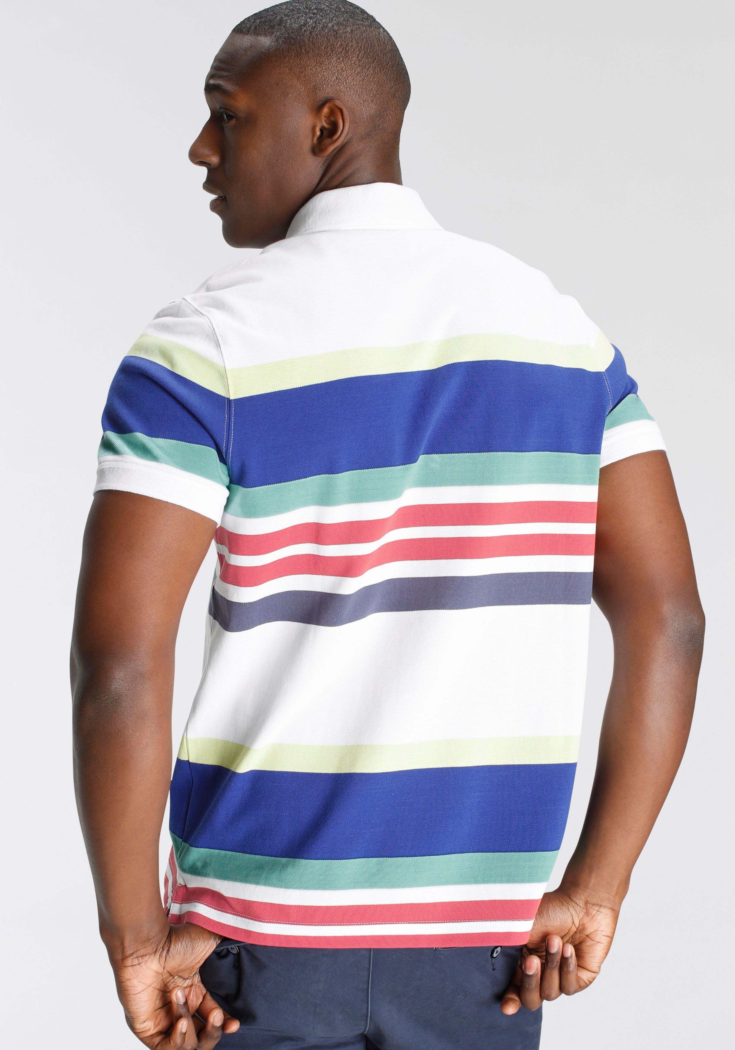 DELMAO Poloshirt Korte mouwen, met polokraag, van piqué-stof, van 100% katoen