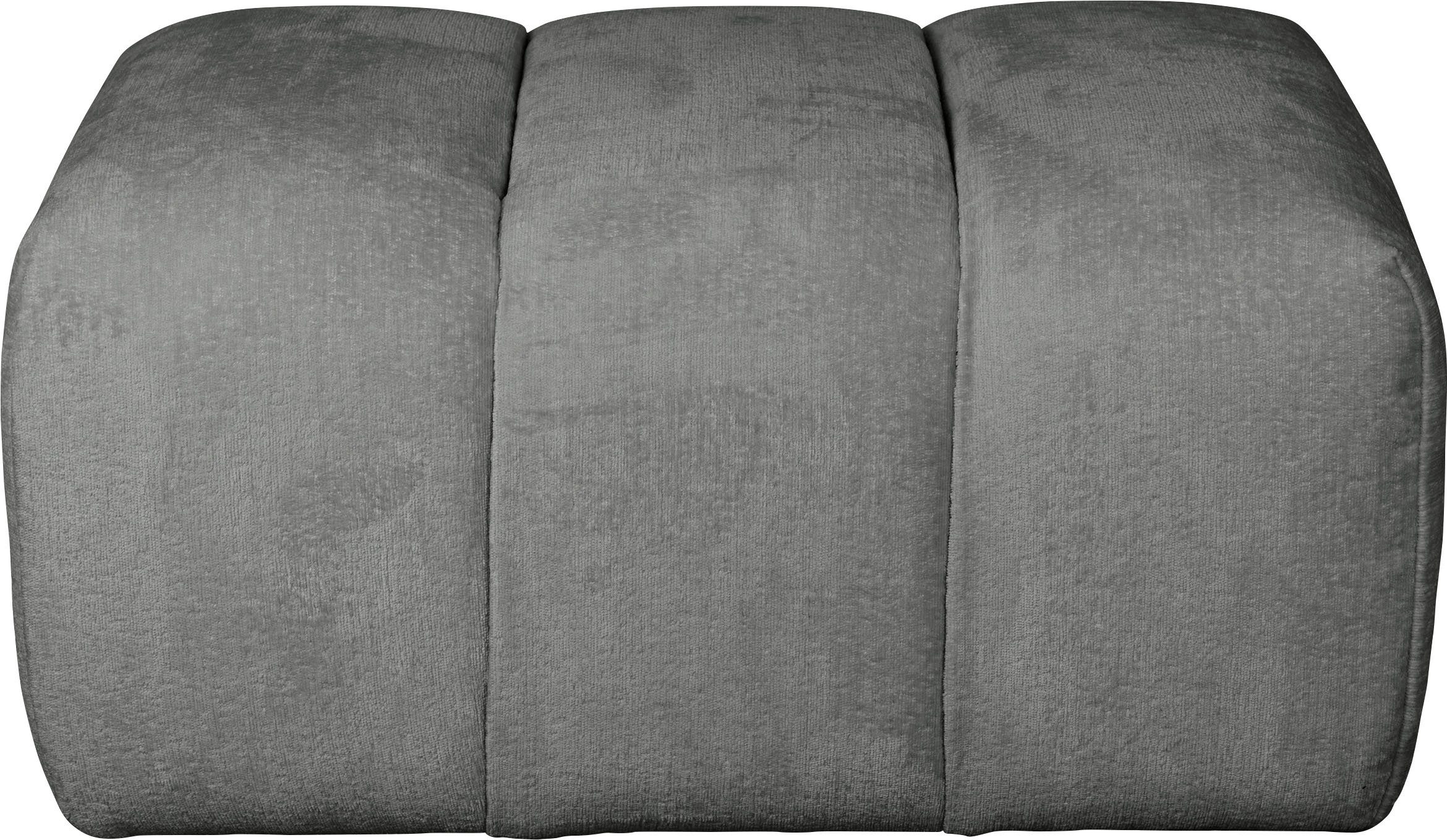 INOSIGN Hocker LYOTH passend bij de serie, moderne stiksels, b/d/h: 76/50/41 cm