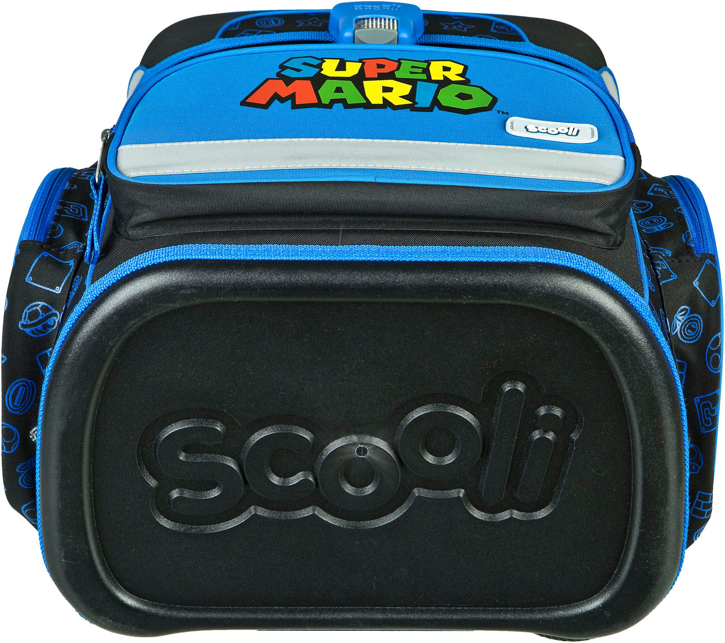 Scooli Schooltas EasyFit, Super Mario (set, 5-delig)