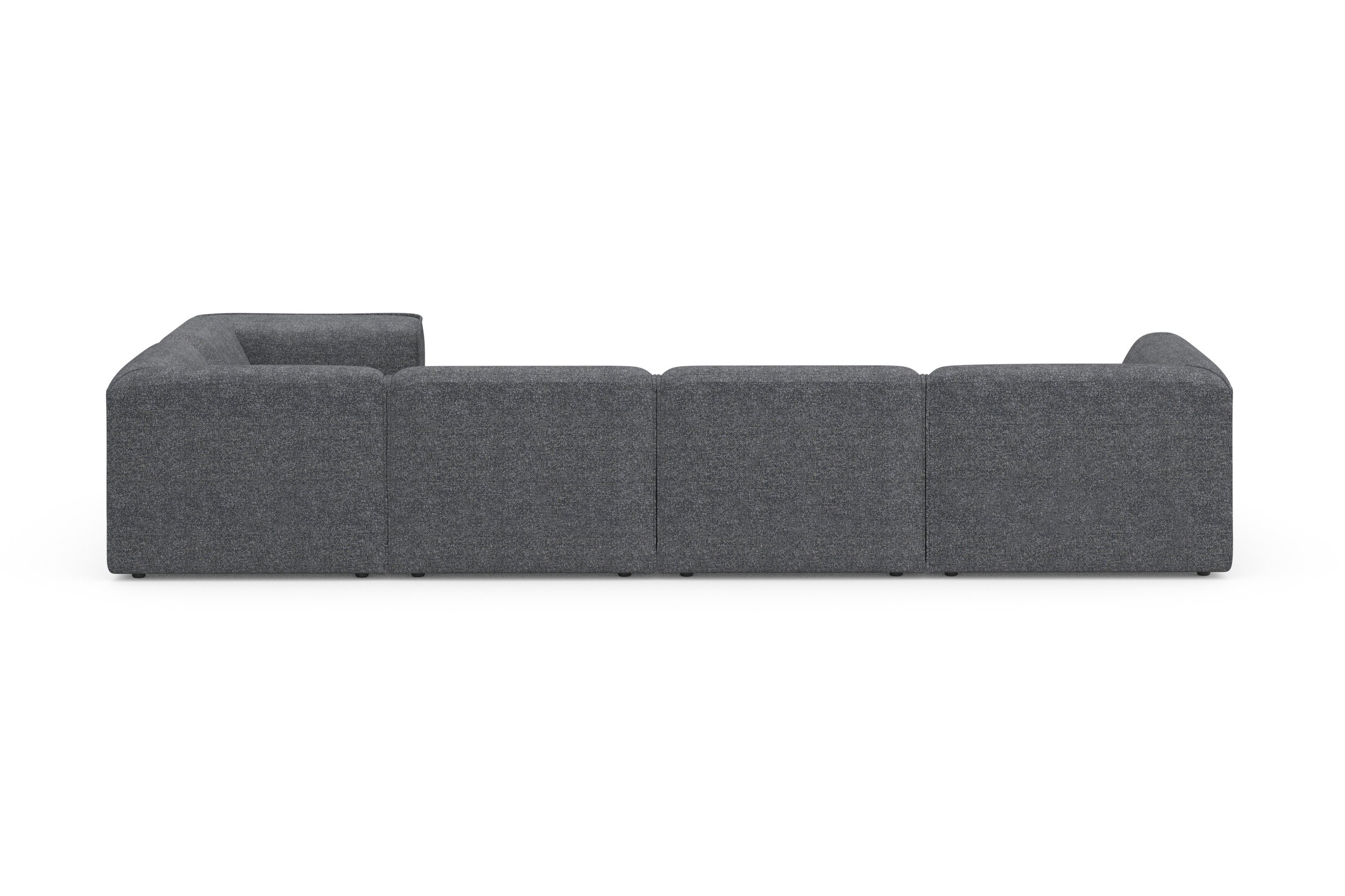 RAUM.ID Zithoek Merid U-vorm, altijd uitbreidbaar met modules, B/D/H: 367/206/70 cm