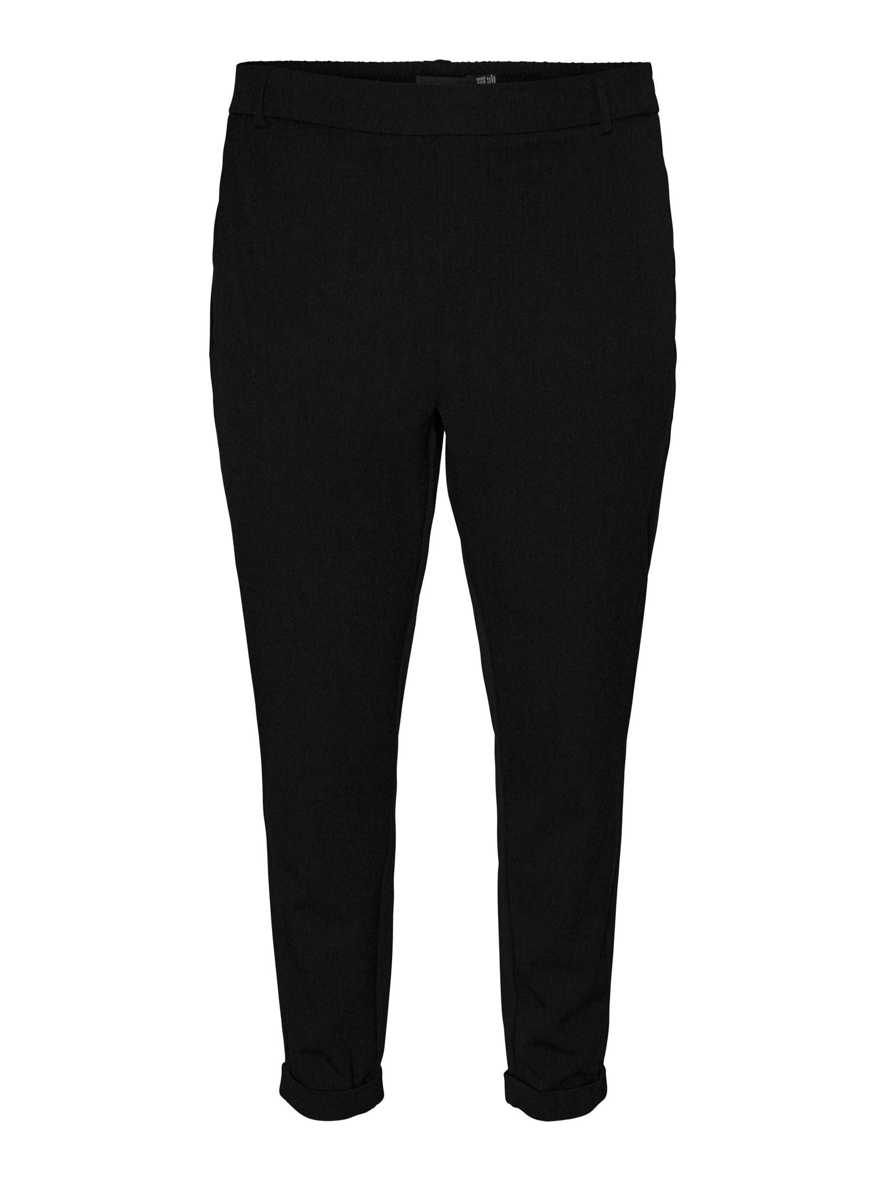 Vero Moda Curve Pantalon VMCMAYA MW LOOSE SOLID PANT CUR NOOS