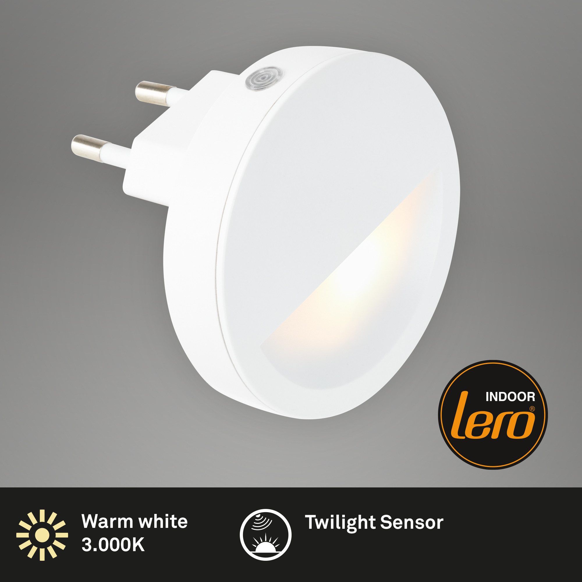 Briloner Leuchten Led-nachtlampje LED nachtlamp, wit